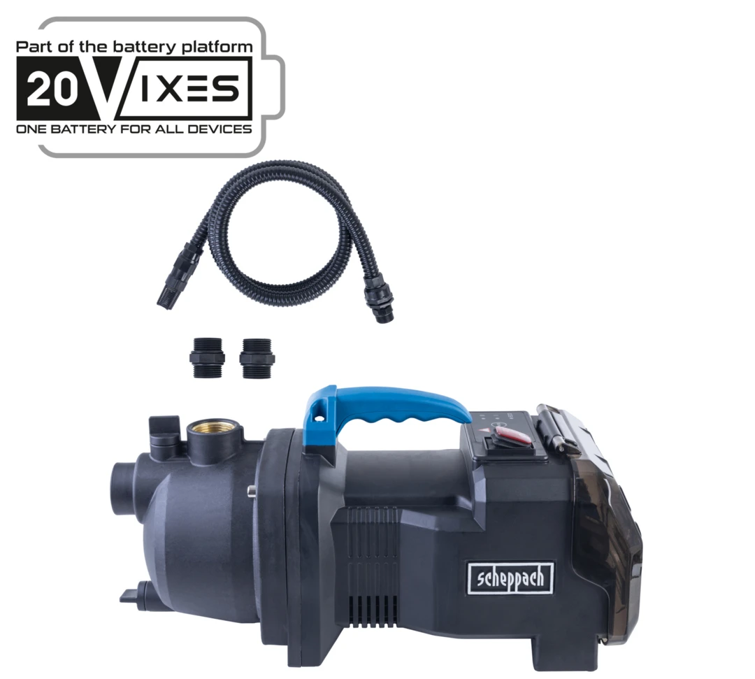 Scheppach Accu Tuinpomp 20V C-GP3000-X  - Set S2