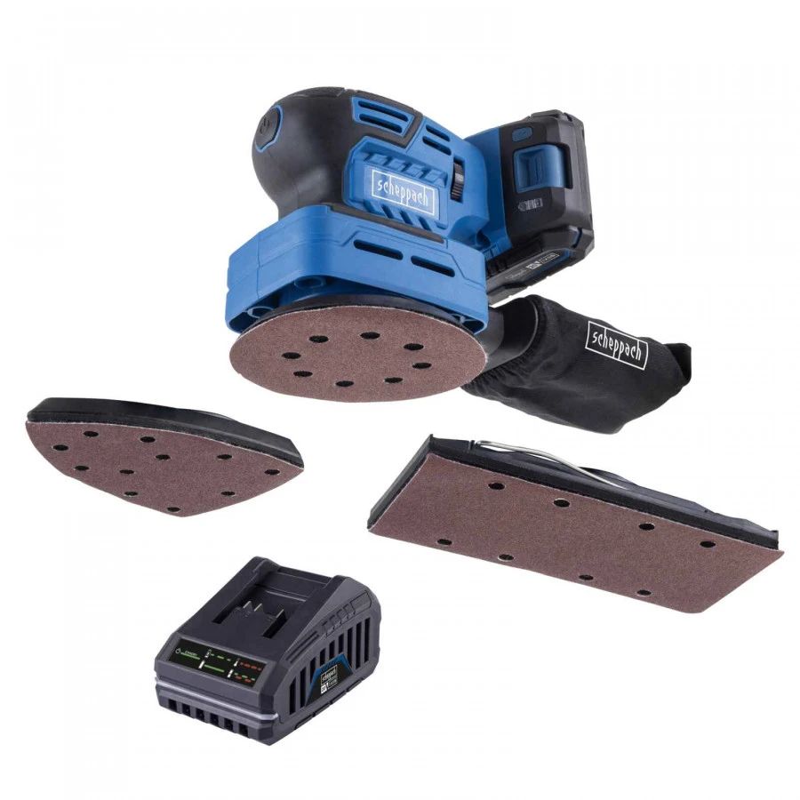 Scheppach 3-in-1 Schuurmachine C-MSA3/1-X - 20V-Set