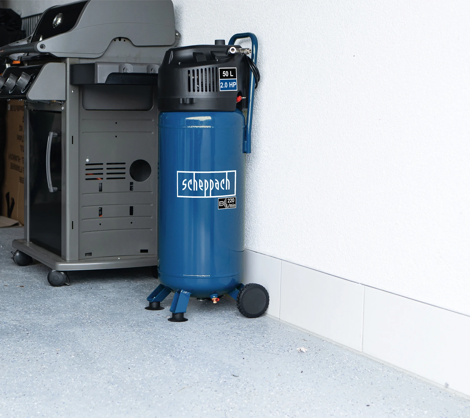 Scheppach Compressor HC51V 50L met accessoires