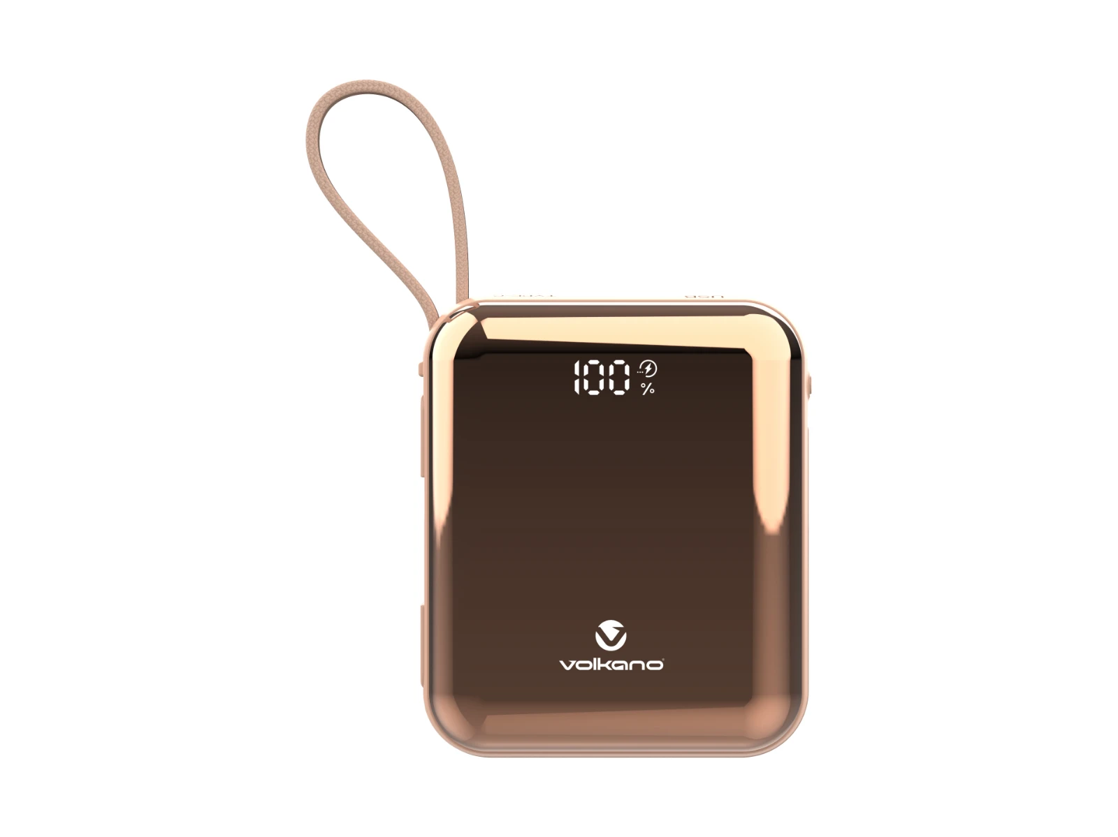 Volkano Solace Powerbank – 10000 mAh / 38.5 Wh – Roségoud