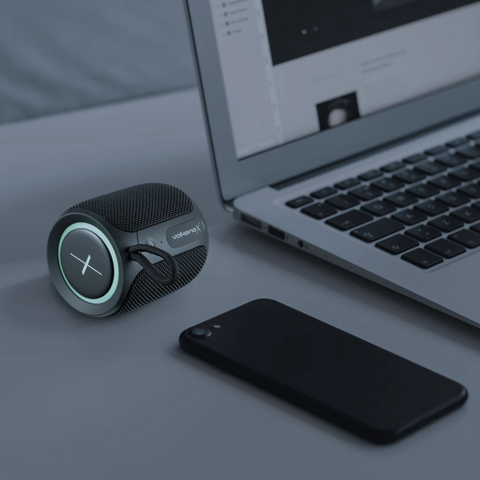 VolkanoX Wave Bluetooth speaker – 12 W – Zwart