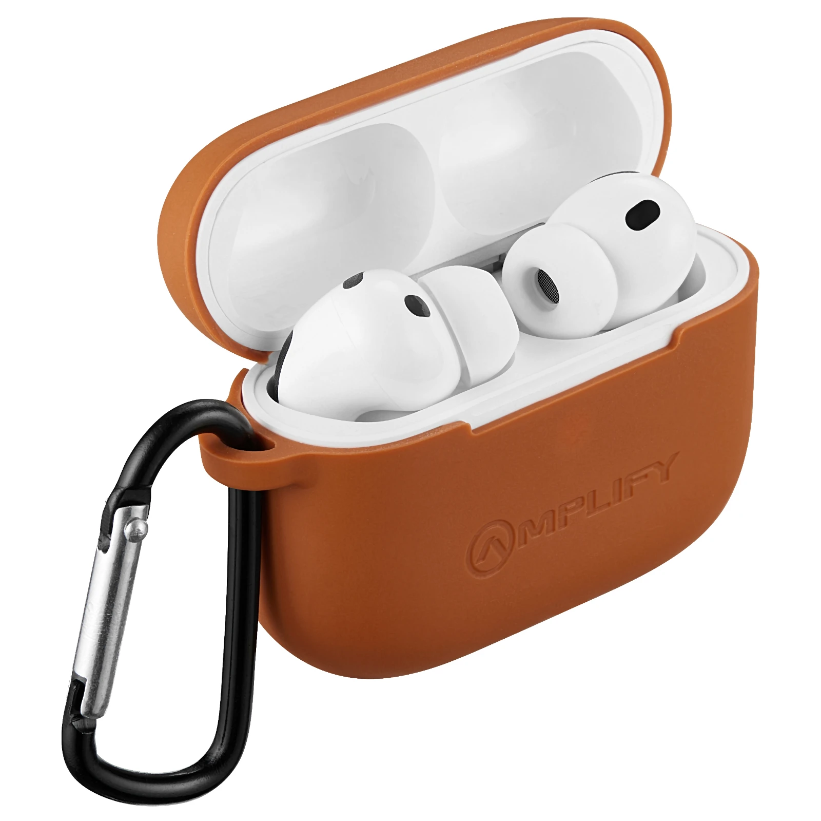 Amplify Note X 3 Draadloze oordopjes – Wit-oranje