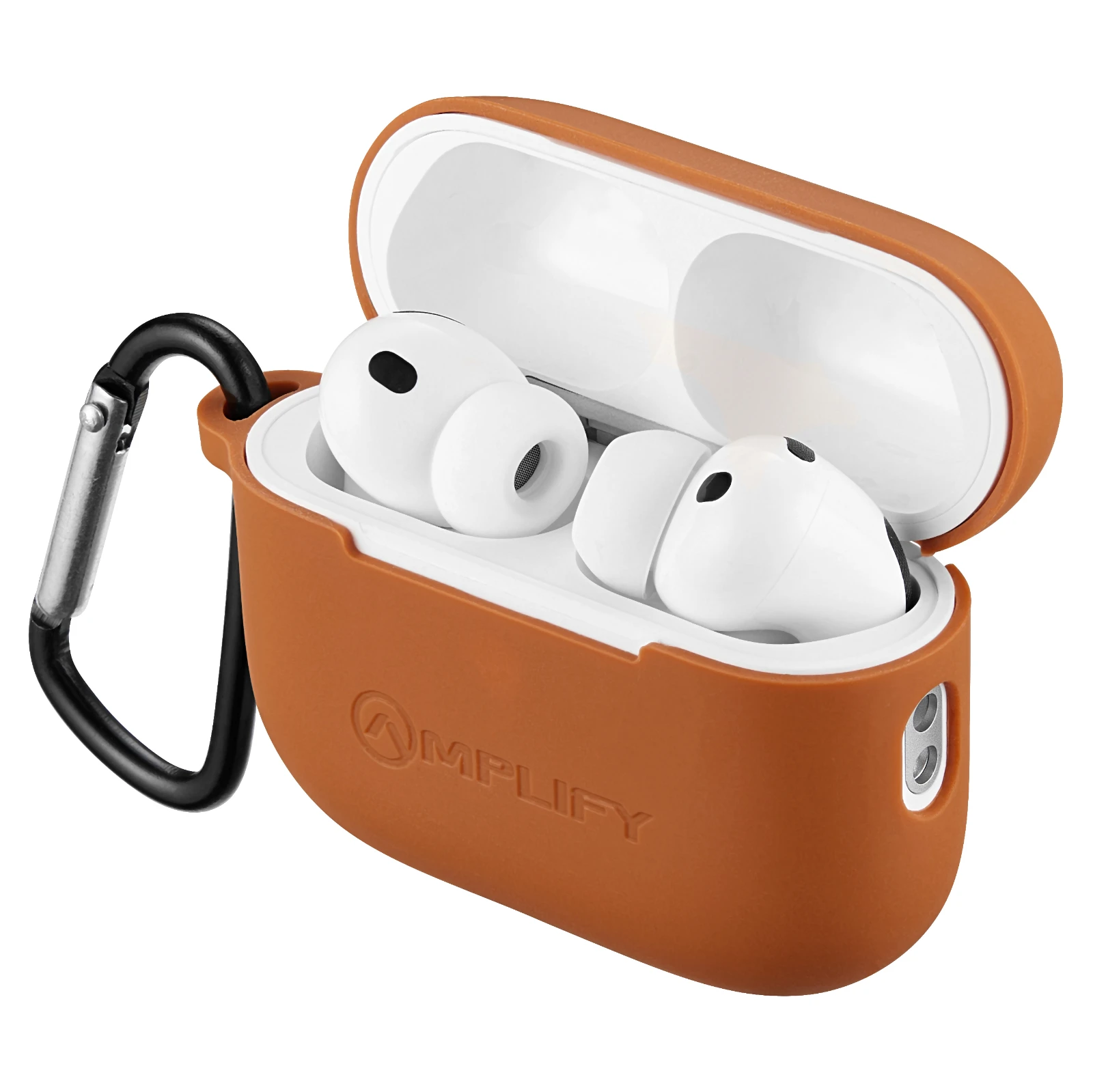 Amplify Note X 3 Draadloze oordopjes – Wit-oranje
