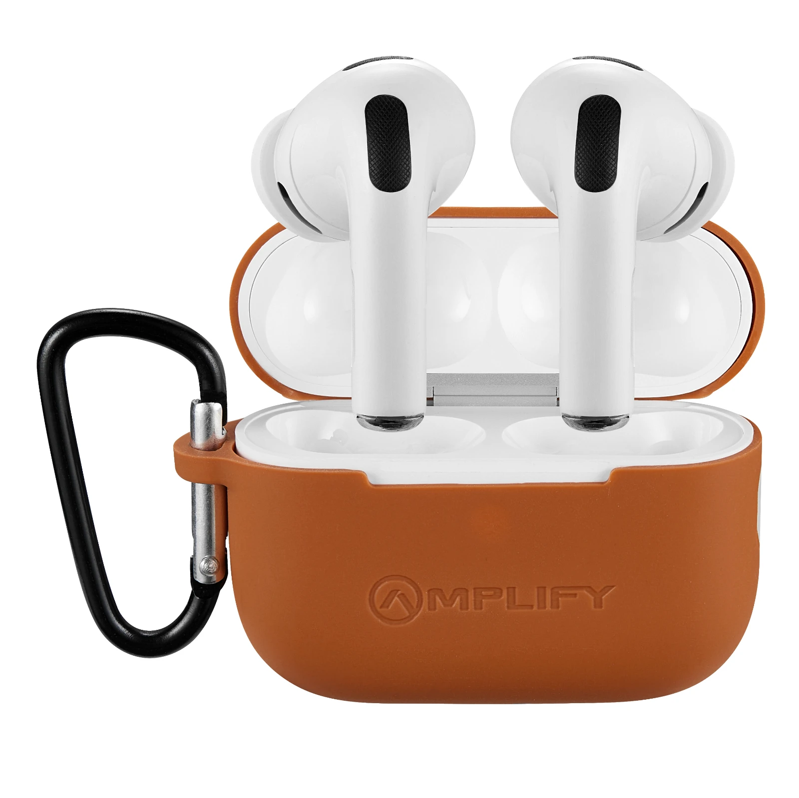 Amplify Note X 3 Draadloze oordopjes – Wit-oranje