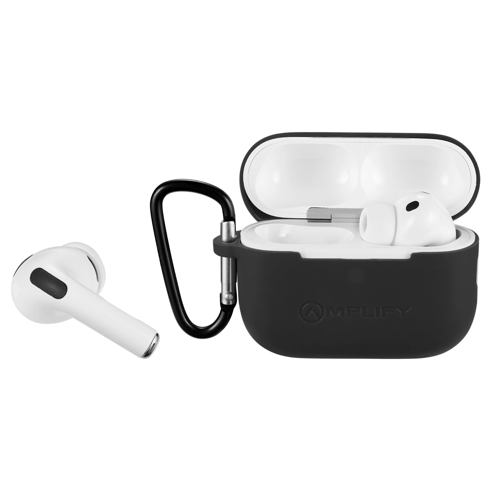 Amplify Note X 3 Draadloze oordopjes – Wit-zwart
