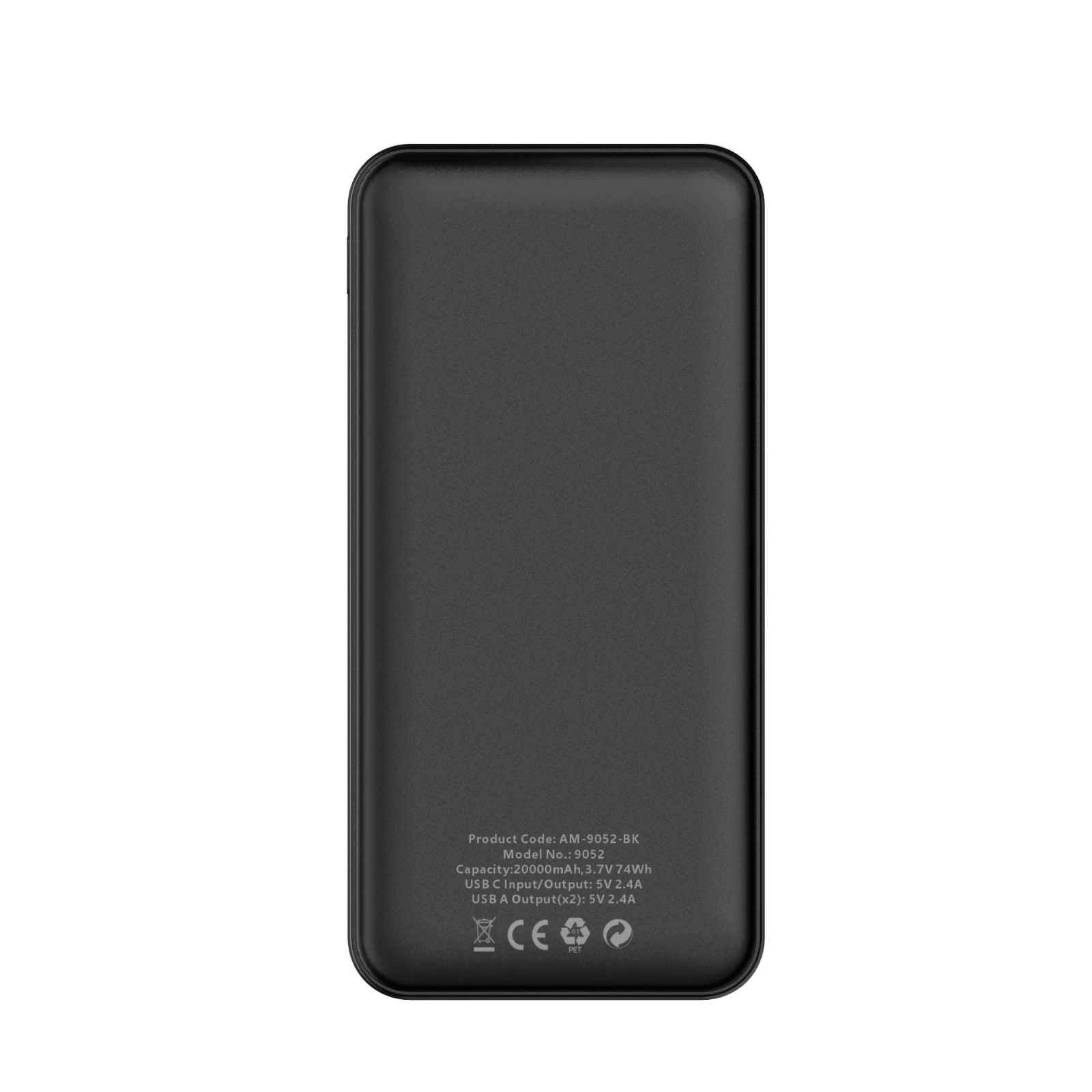 Amplify Spark 2 Powerbank – 20000 mAh / 74 Wh – Zwart