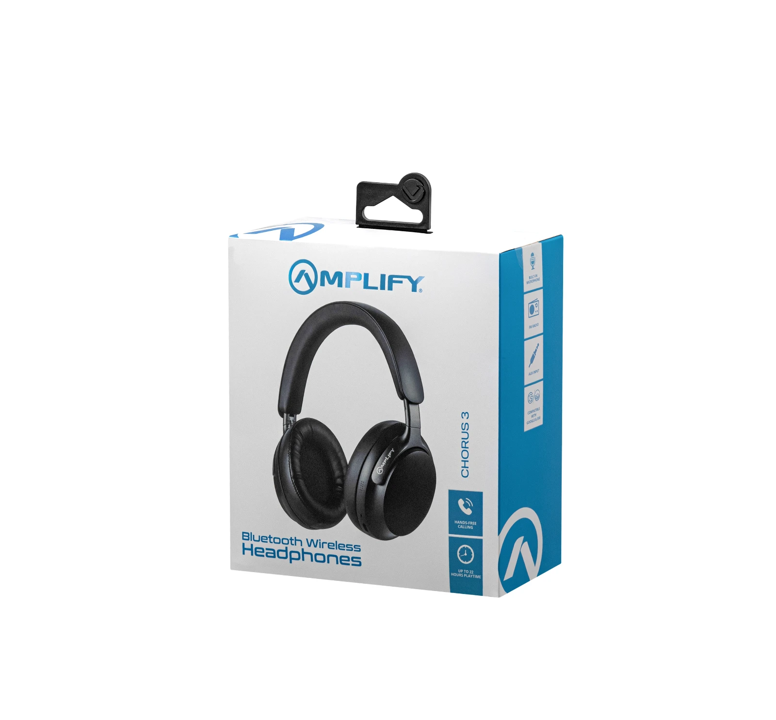 Amplify Chorus 3 Draadloze koptelefoon – Zwart