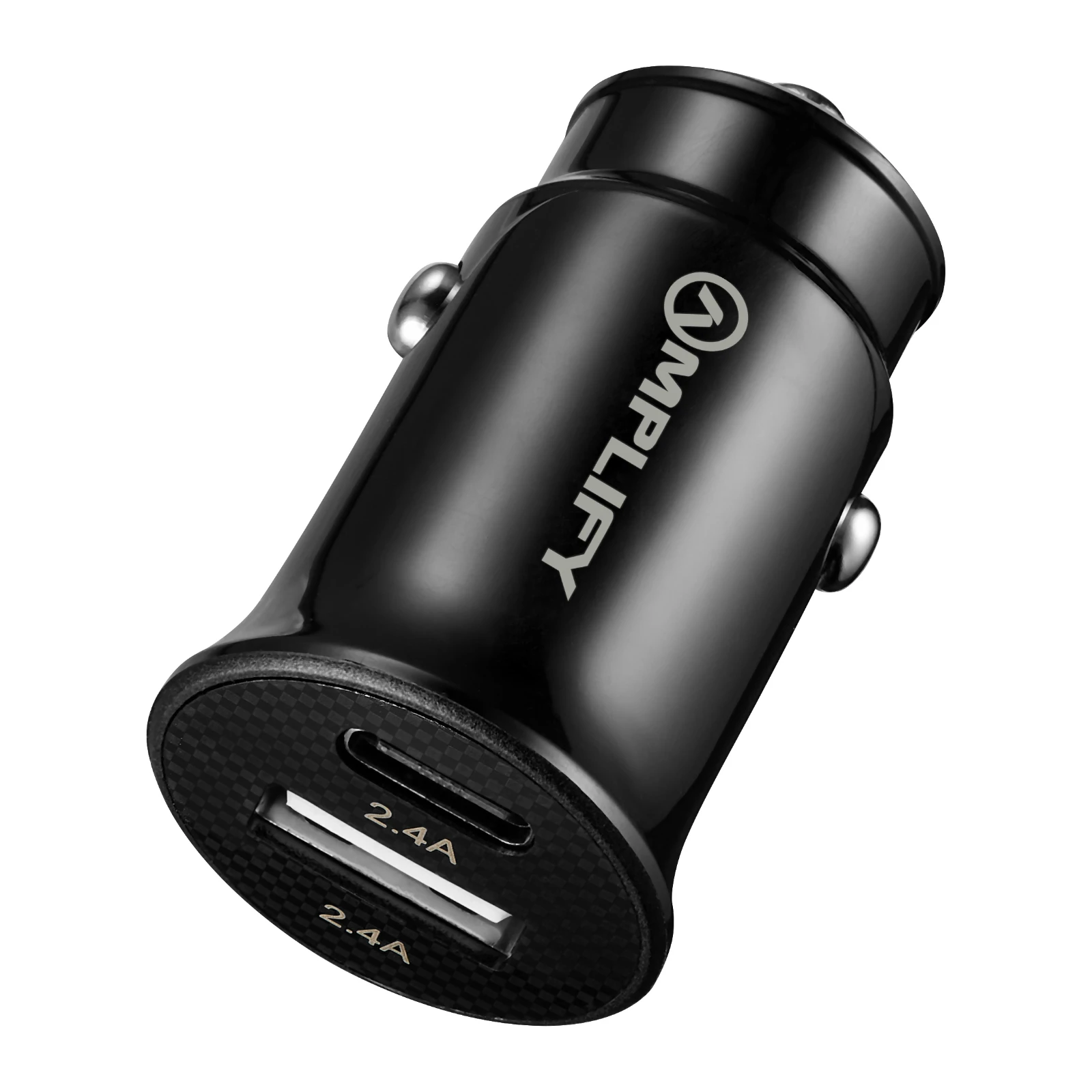 Amplify Voltix USB-autolader – 12 W – USB-A + USB-C