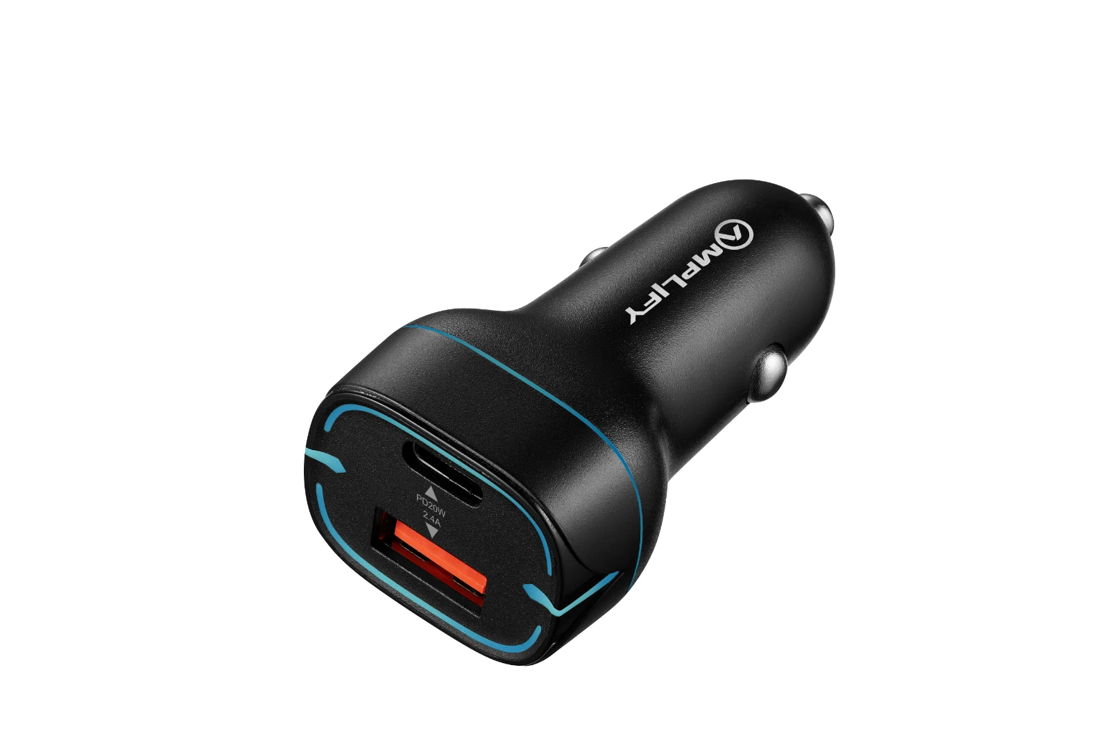 Amplify Volto USB-autolader – 32 W – USB-A + USB-C