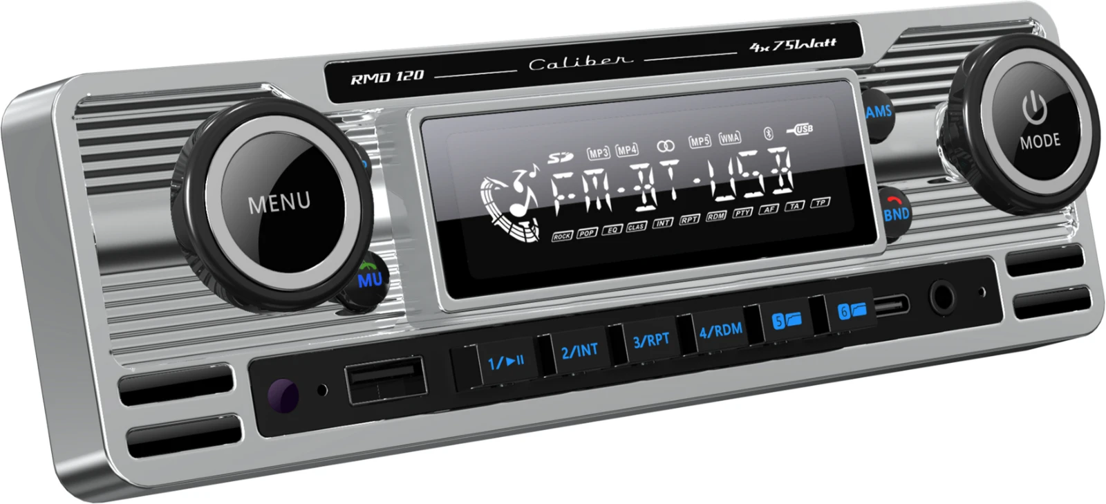 Caliber RMD120 Autoradio – FM – Chroom
