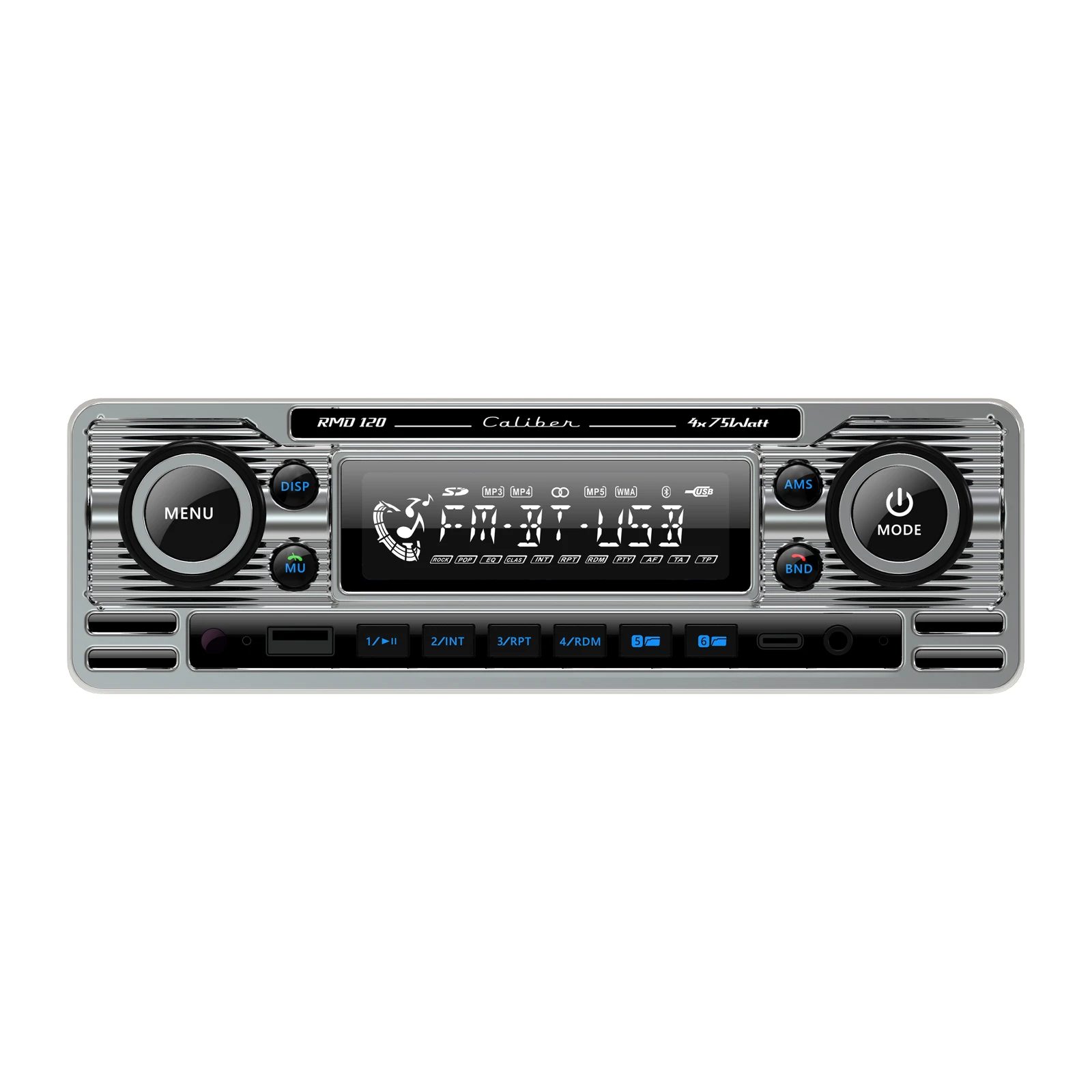 Caliber RMD120 Autoradio – FM – Chroom