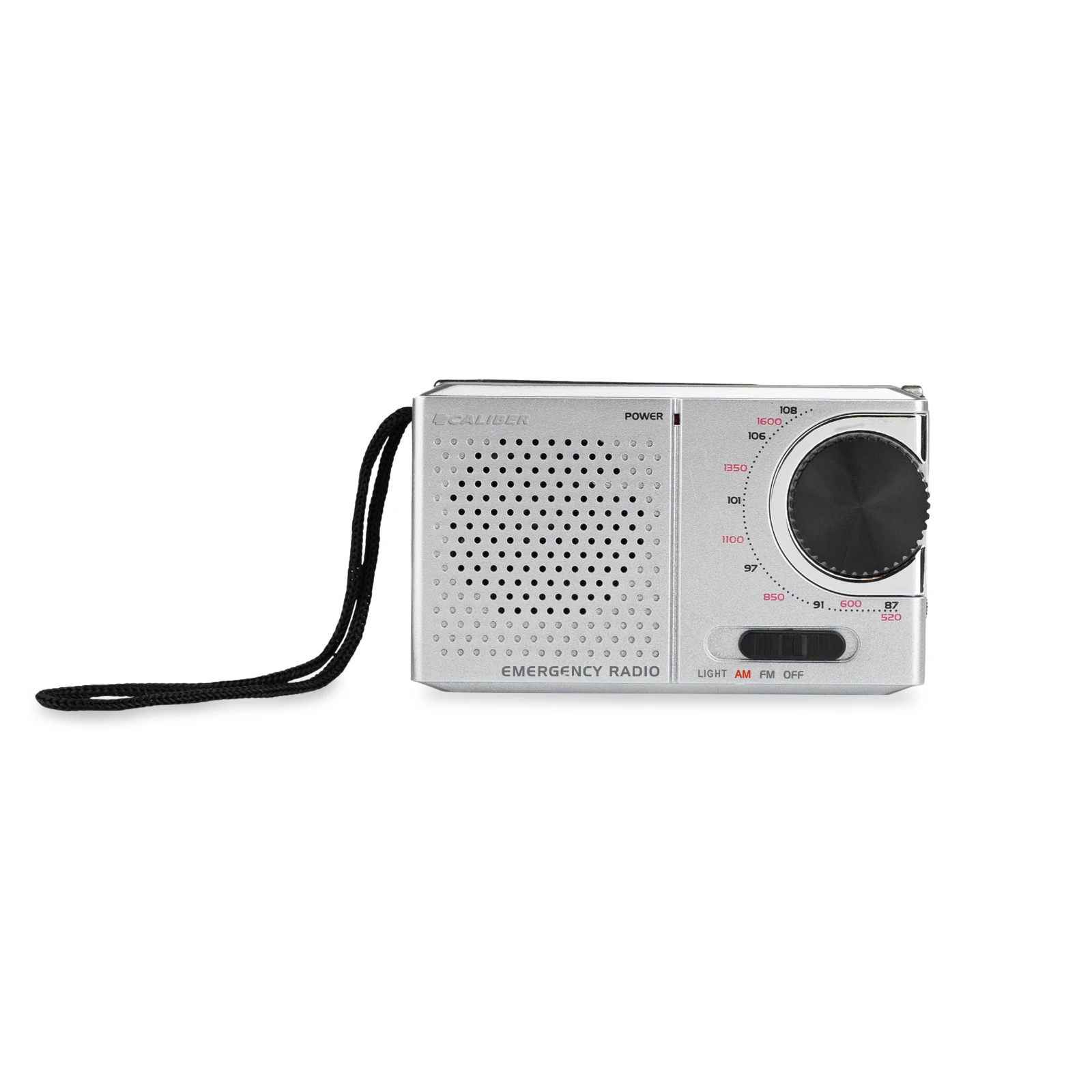Caliber HPG311R Draagbare radio – 0.5 W – AM / FM – Zilver