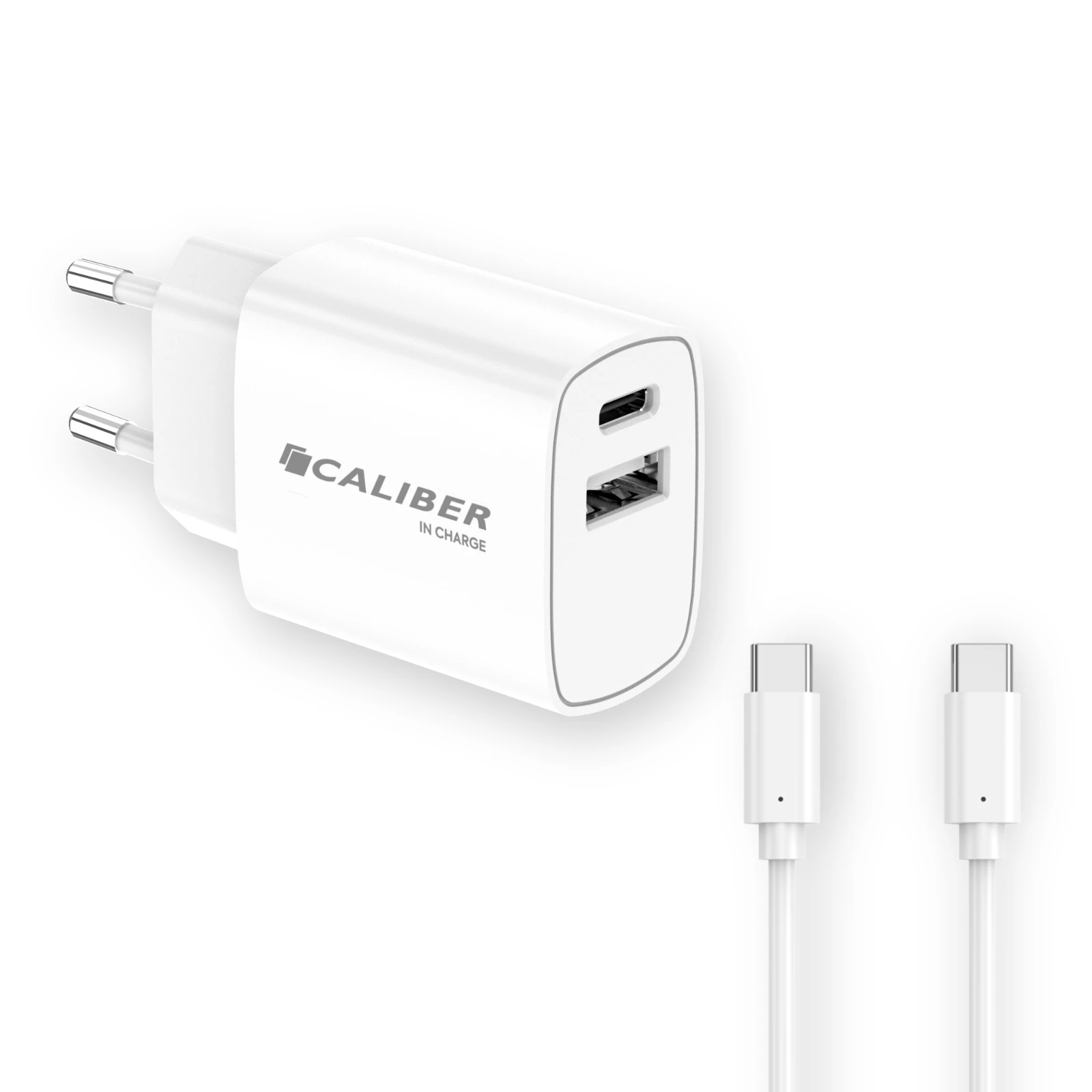 Caliber PSPQ-20CCW USB-oplader – 20 W – Wit