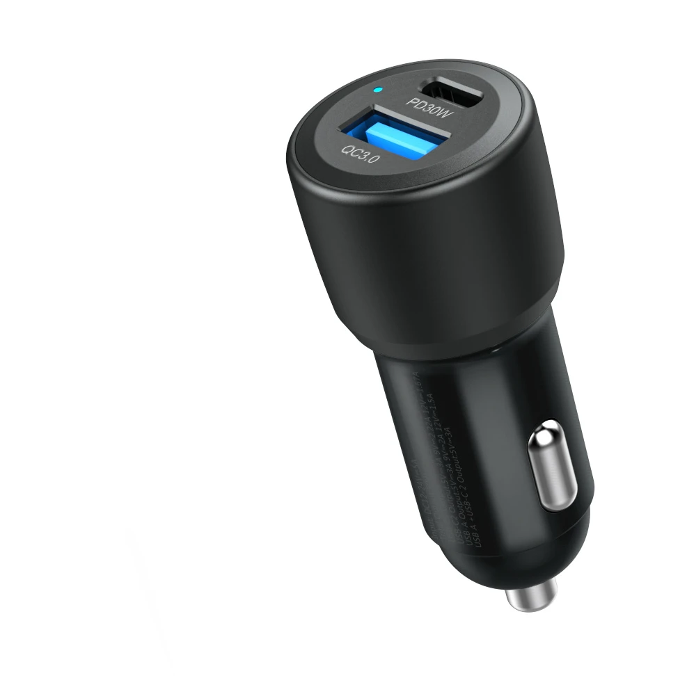 Caliber PS20 USB-autolader – 60 W – USB-A + USB-C