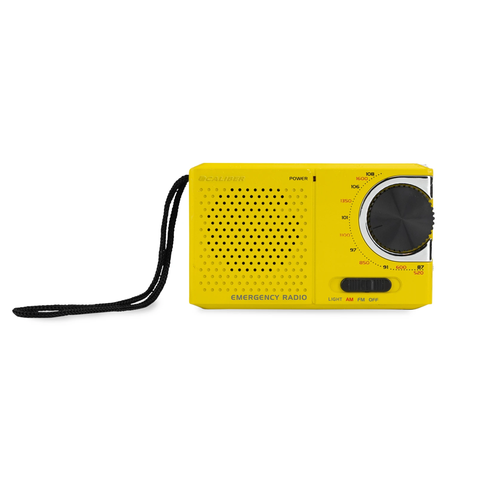 Caliber HPG311Y Draagbare radio – 0.5 W – AM / FM – Geel