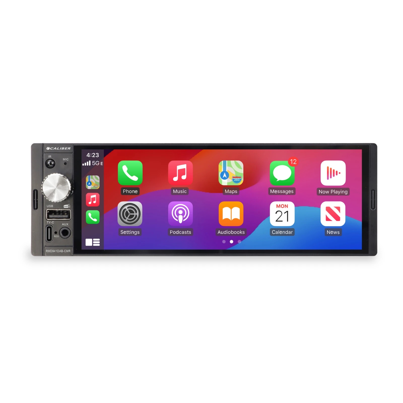 Caliber RMD941DAB-CMR Autoradio – Apple CarPlay – DAB+ / FM