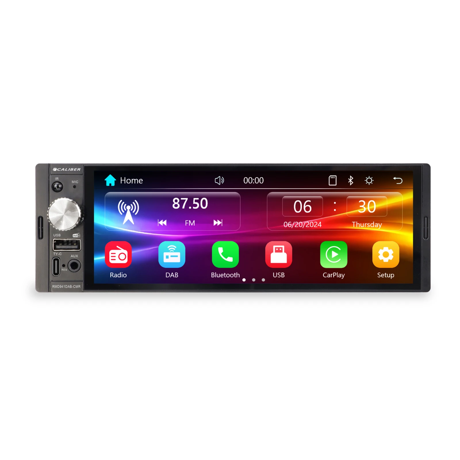 Caliber RMD941DAB-CMR Autoradio – Apple CarPlay – DAB+ / FM
