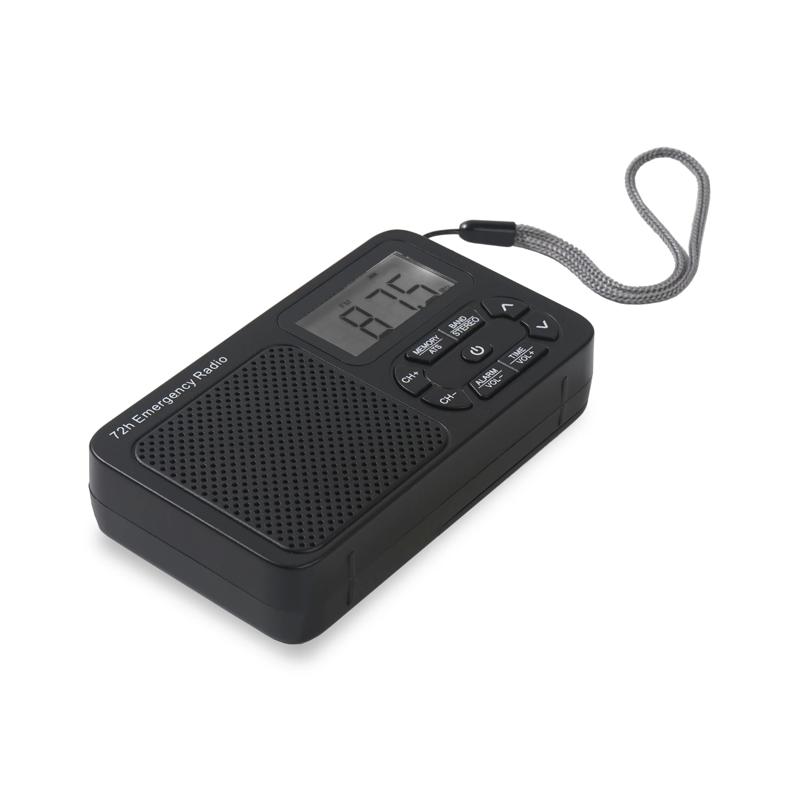 Caliber HPG320B Draagbare radio – AM / FM – Zwart