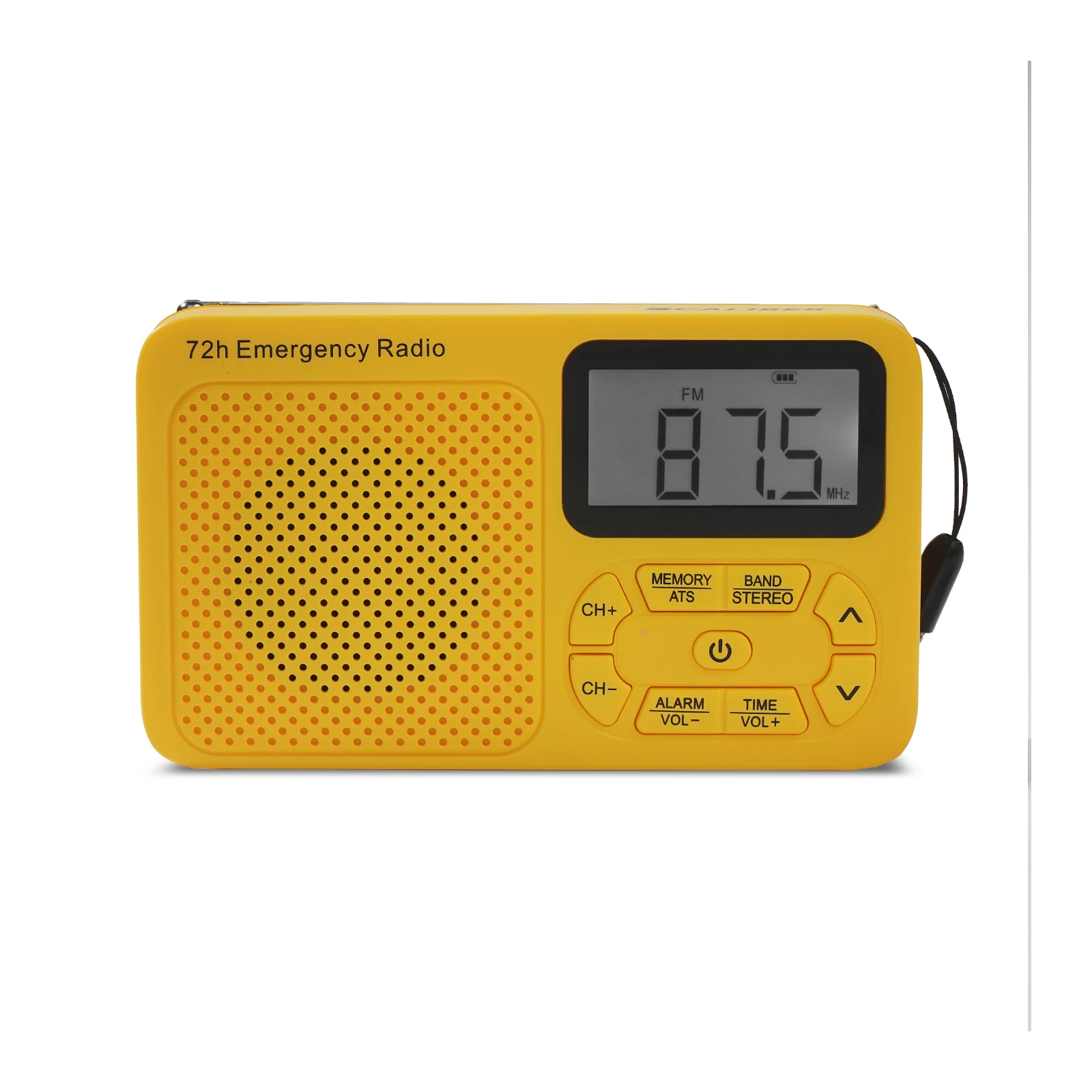 Caliber HPG320Y Draagbare radio – AM / FM – Geel