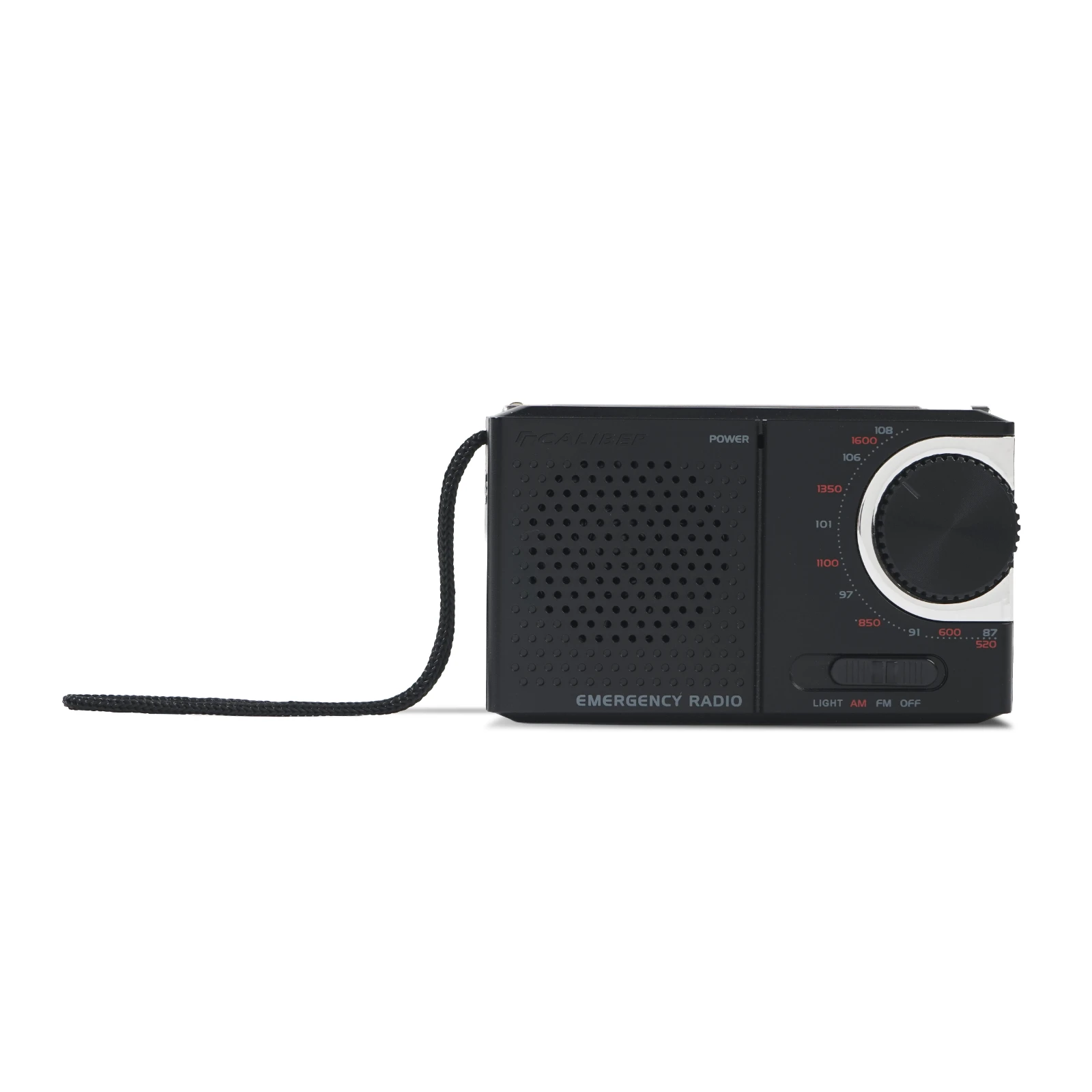 Caliber HPG311B Draagbare radio – 0.5 W – AM / FM – Zwart