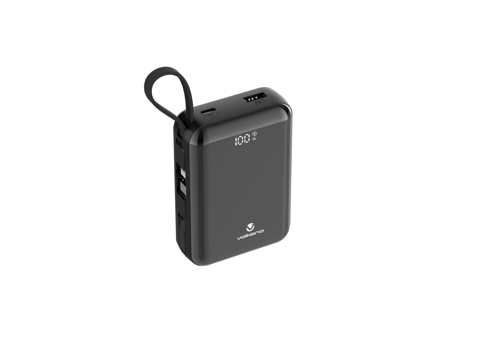 Volkano Solace Powerbank – 20000 mAh / 77 Wh – Zwart