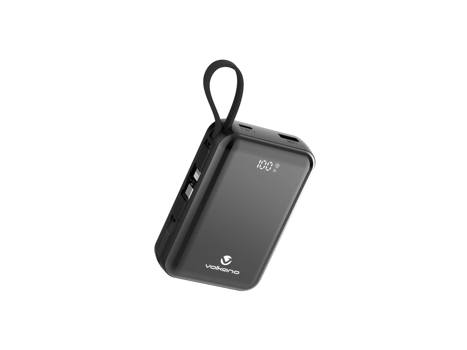 Volkano Solace Powerbank – 20000 mAh / 77 Wh – Zwart