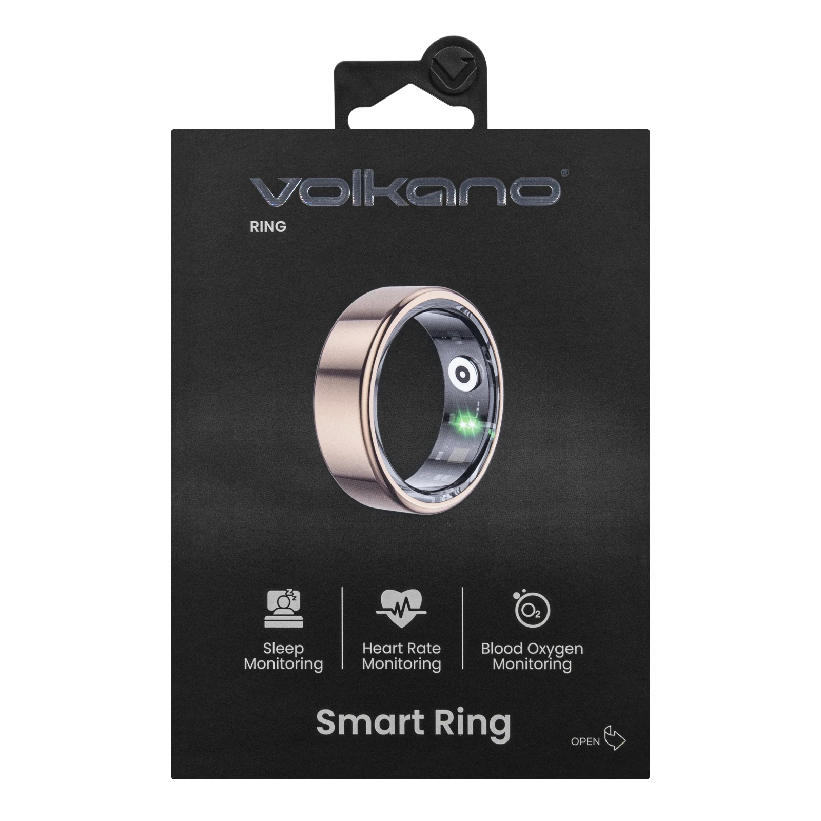 Volkano Smart ring – 18.3 mm – Goud