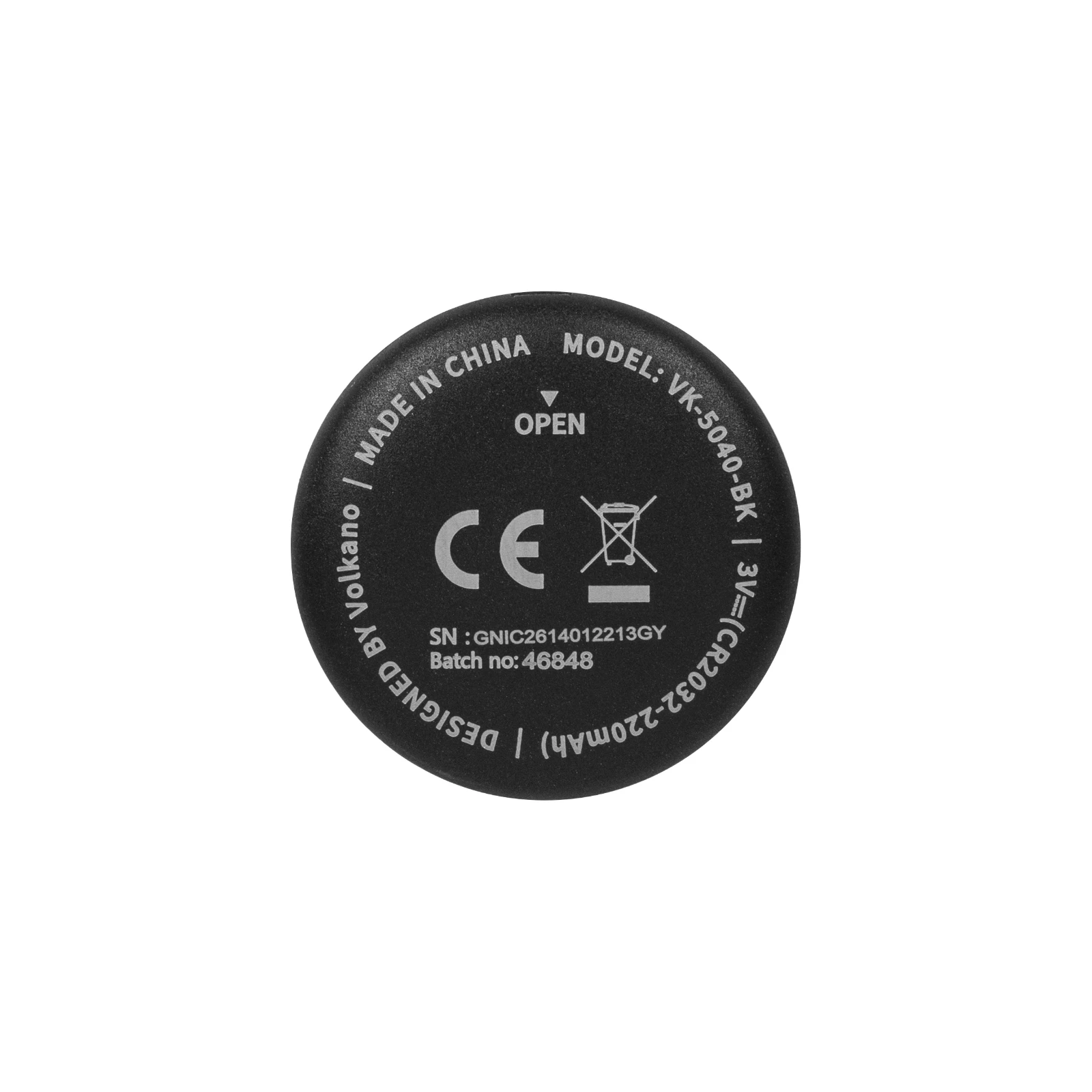 Volkano TagTrace Duo Bluetooth tracker – Zwart