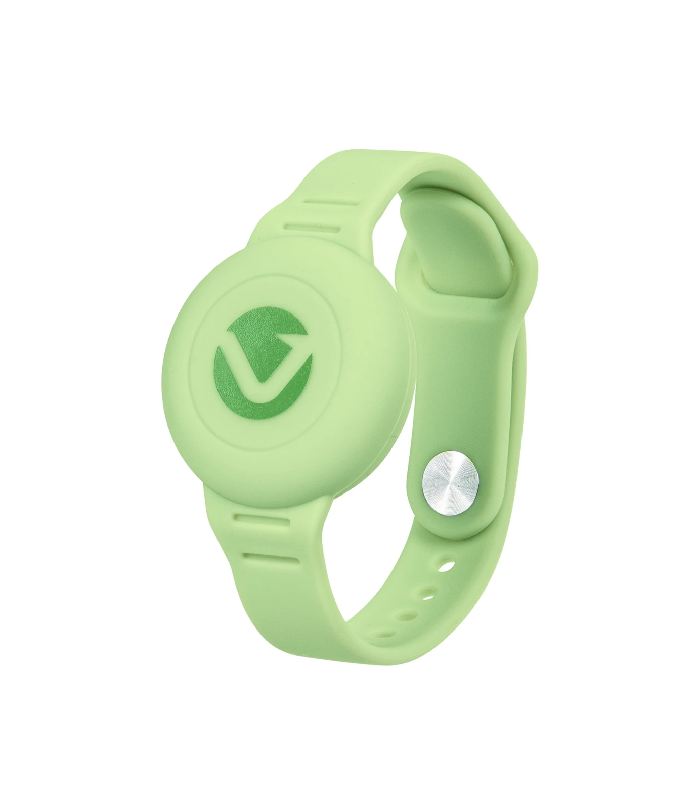 Volkano TagTrace Duo Siliconen polsbandje voor tracker – Groen
