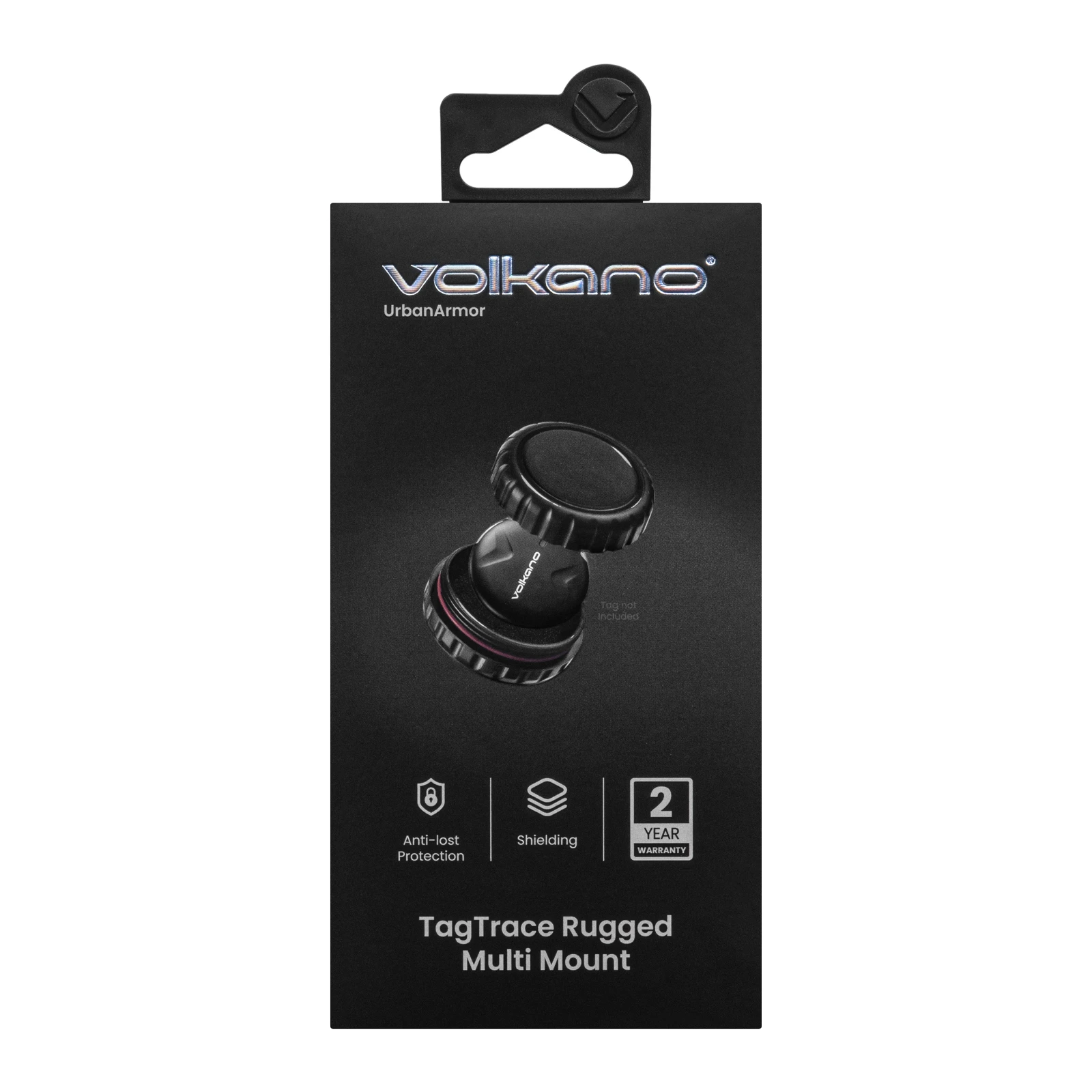 Volkano TagTrace Duo Beschermhoes voor tracker – Zwart – VK-5045-BK