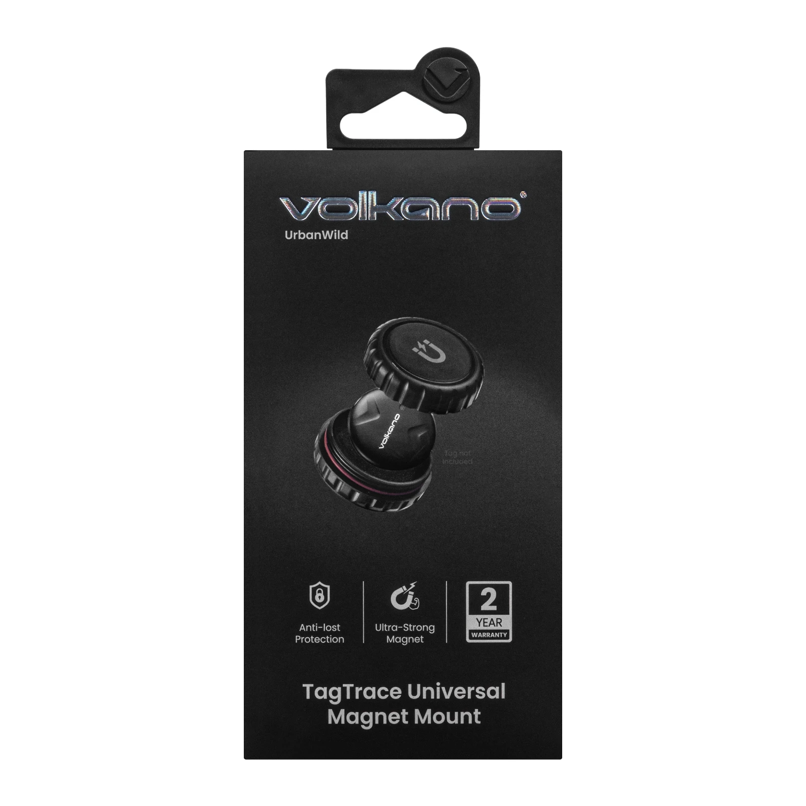 Volkano TagTrace Duo Beschermhoes voor tracker – Zwart – VK-5046-BK