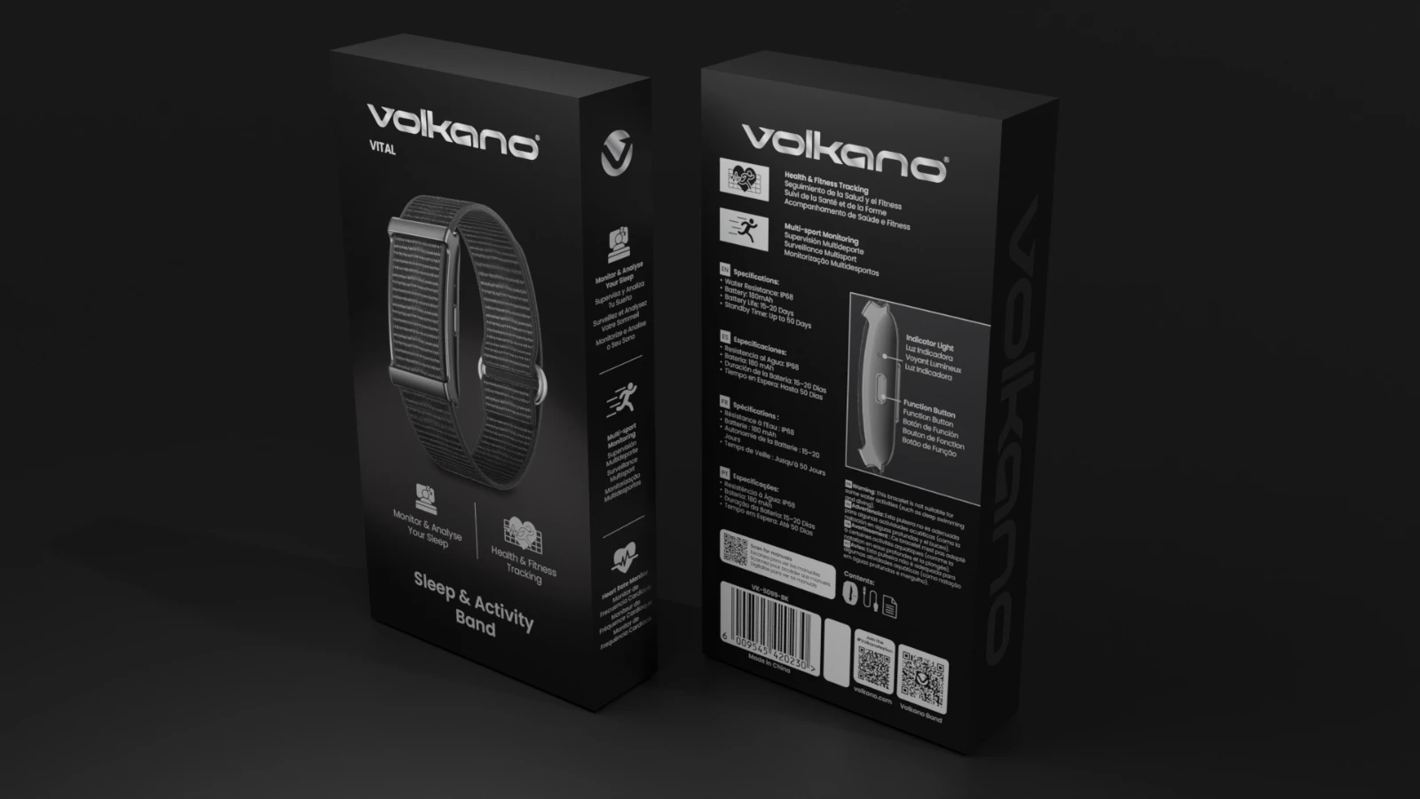 Volkano Vital Activity tracker