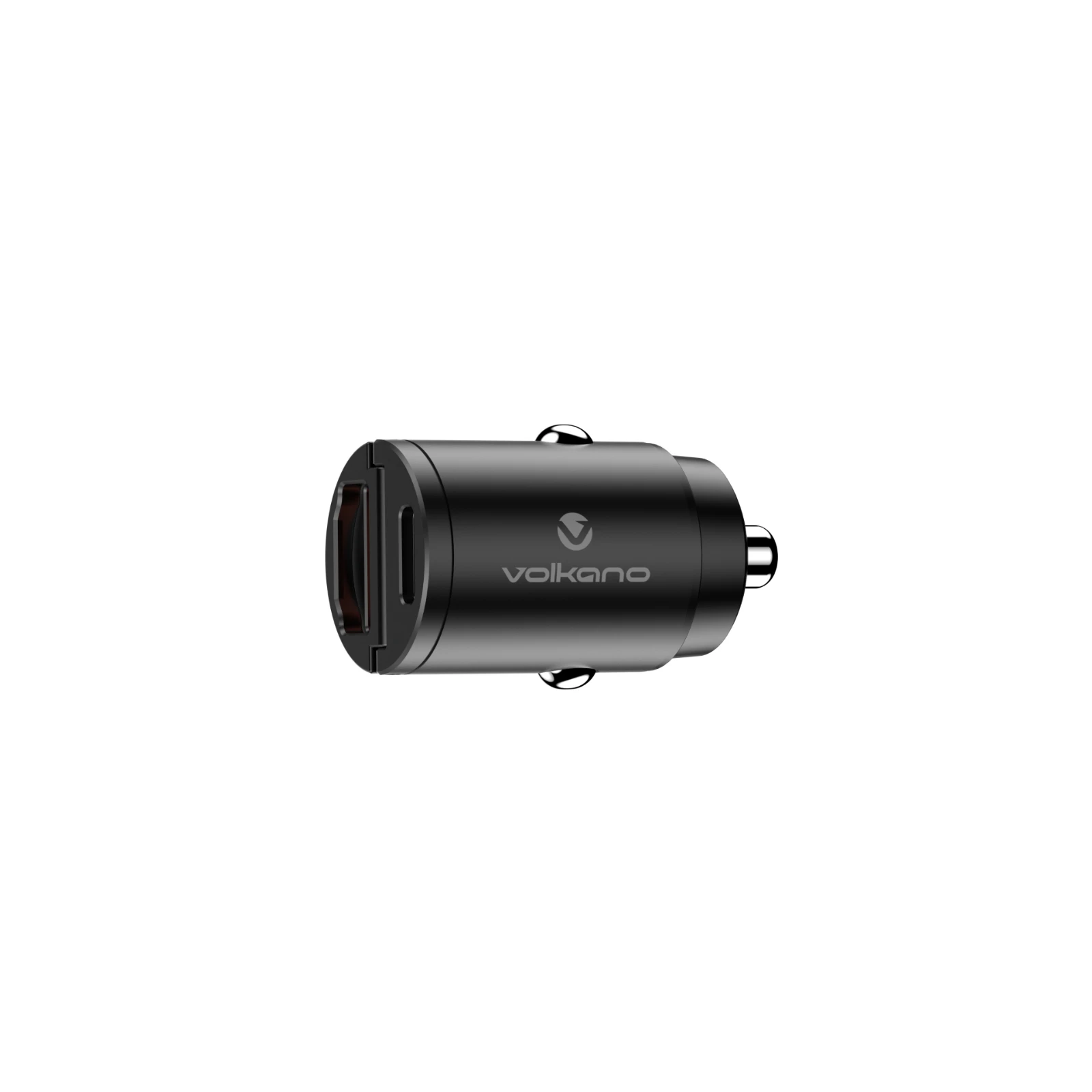 Volkano Veilix USB-autolader – 45 W – USB-A + USB-C – Zwart