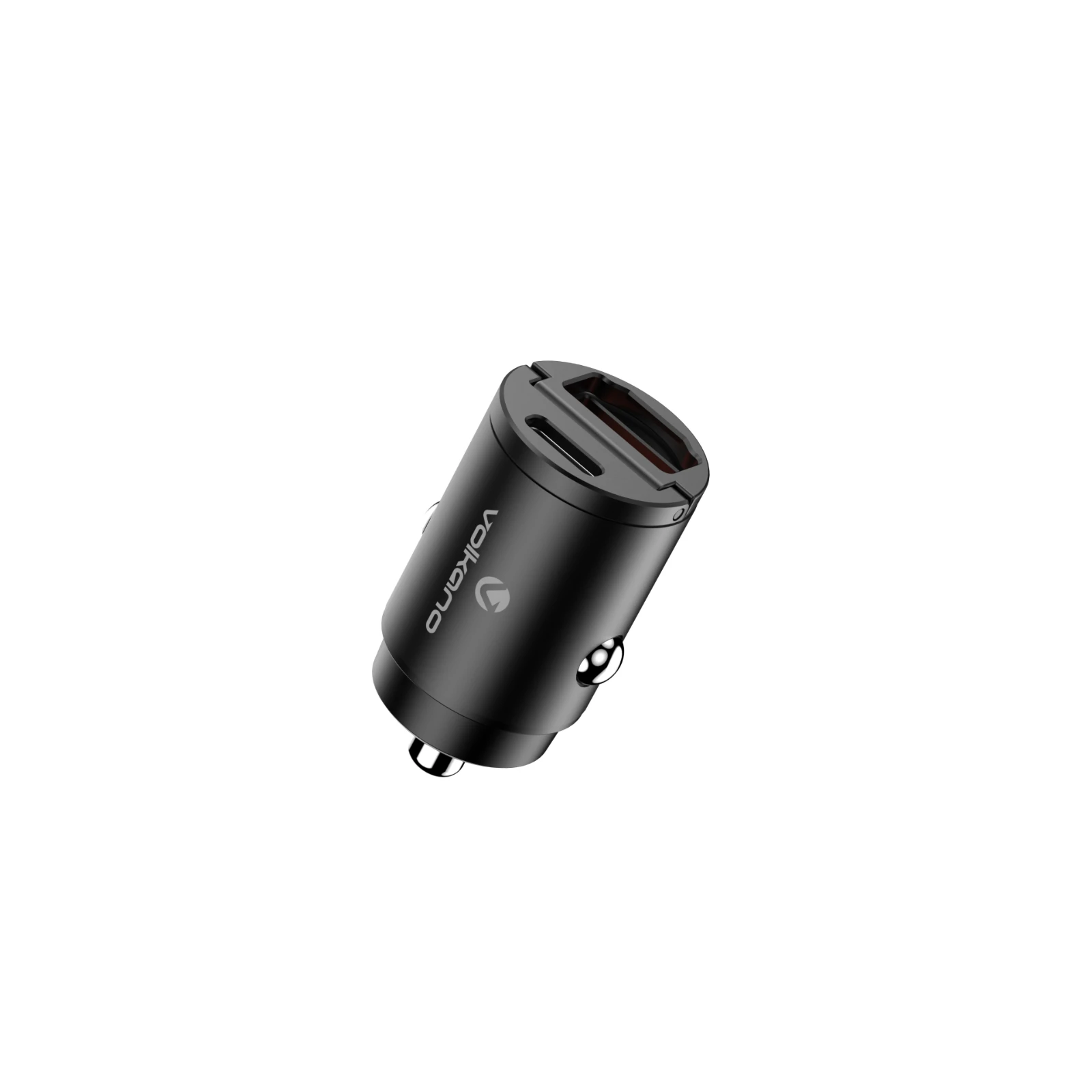 Volkano Veilix USB-autolader – 45 W – USB-A + USB-C – Zwart