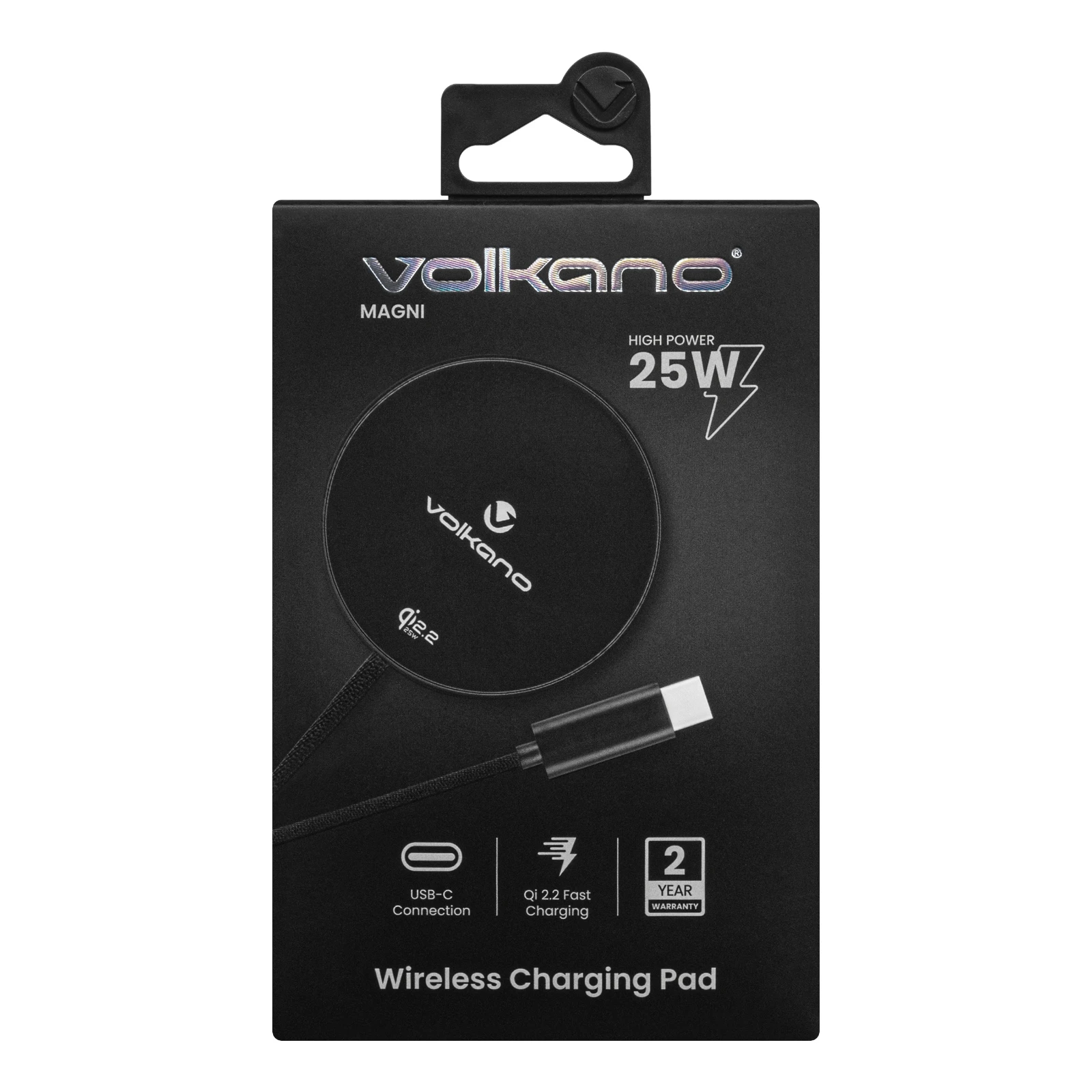 Volkano Magni Draadloze oplader – Zwart