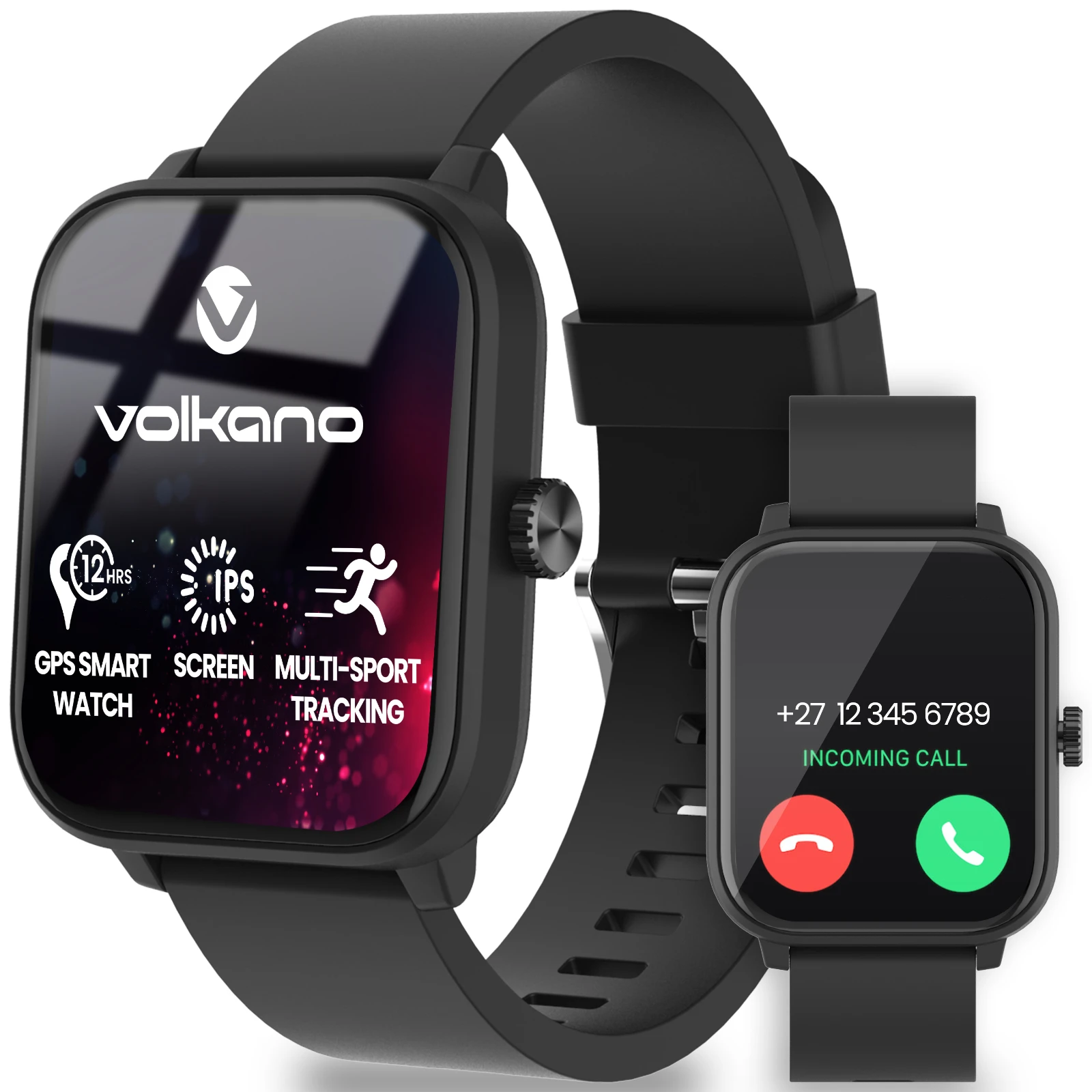 Volkano Stamina Smartwatch – Zwart