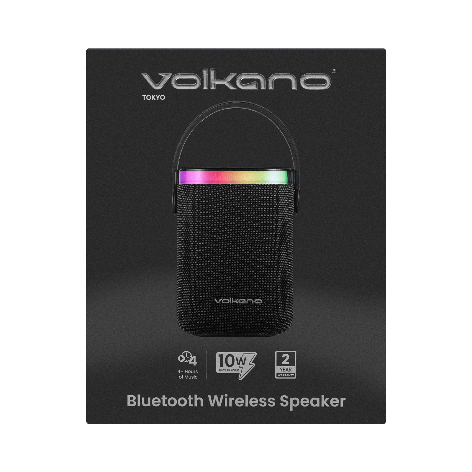 Volkano Tokyo Bluetooth speaker – 10 W – FM
