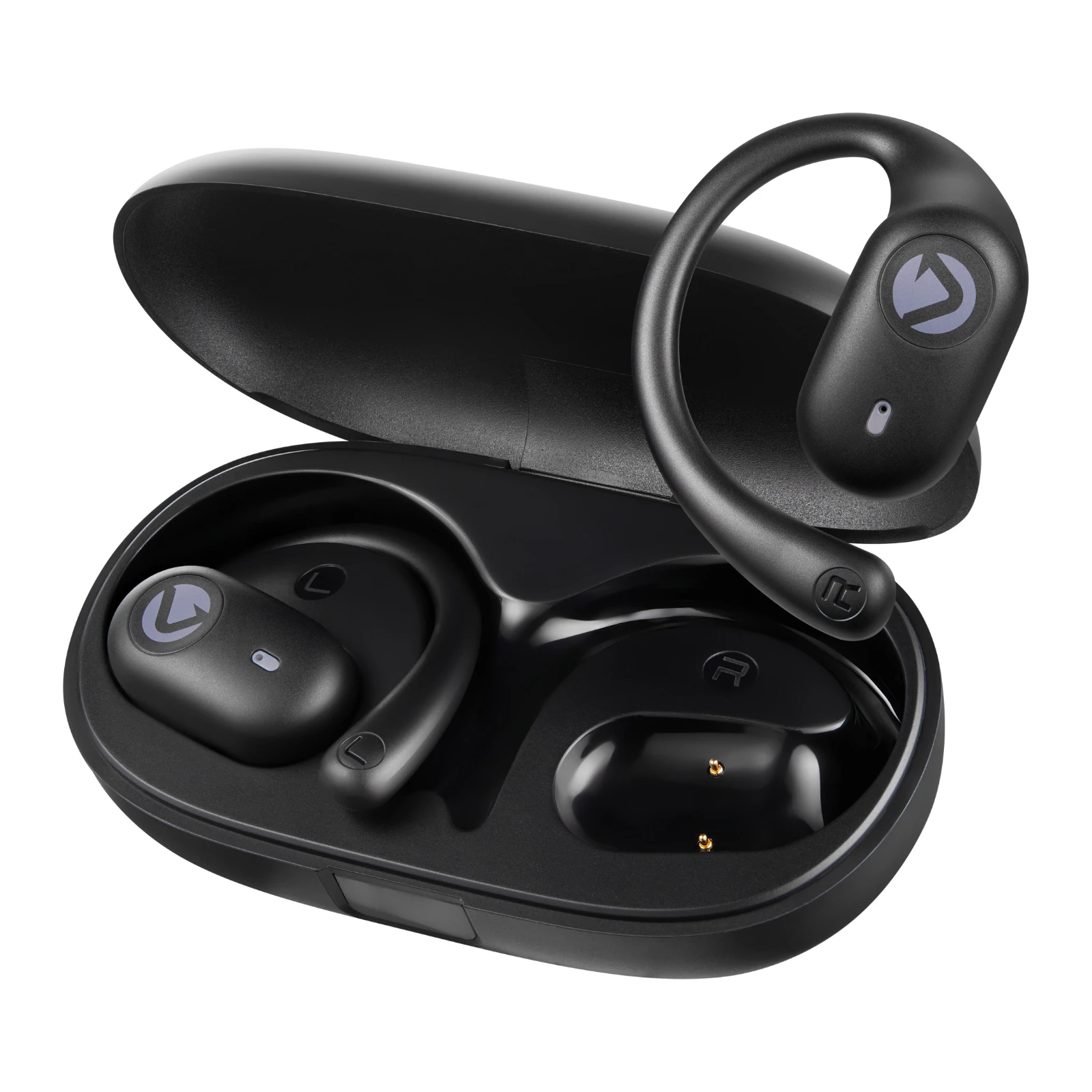 Volkano Stride 2 Open-ear oordopjes – Zwart