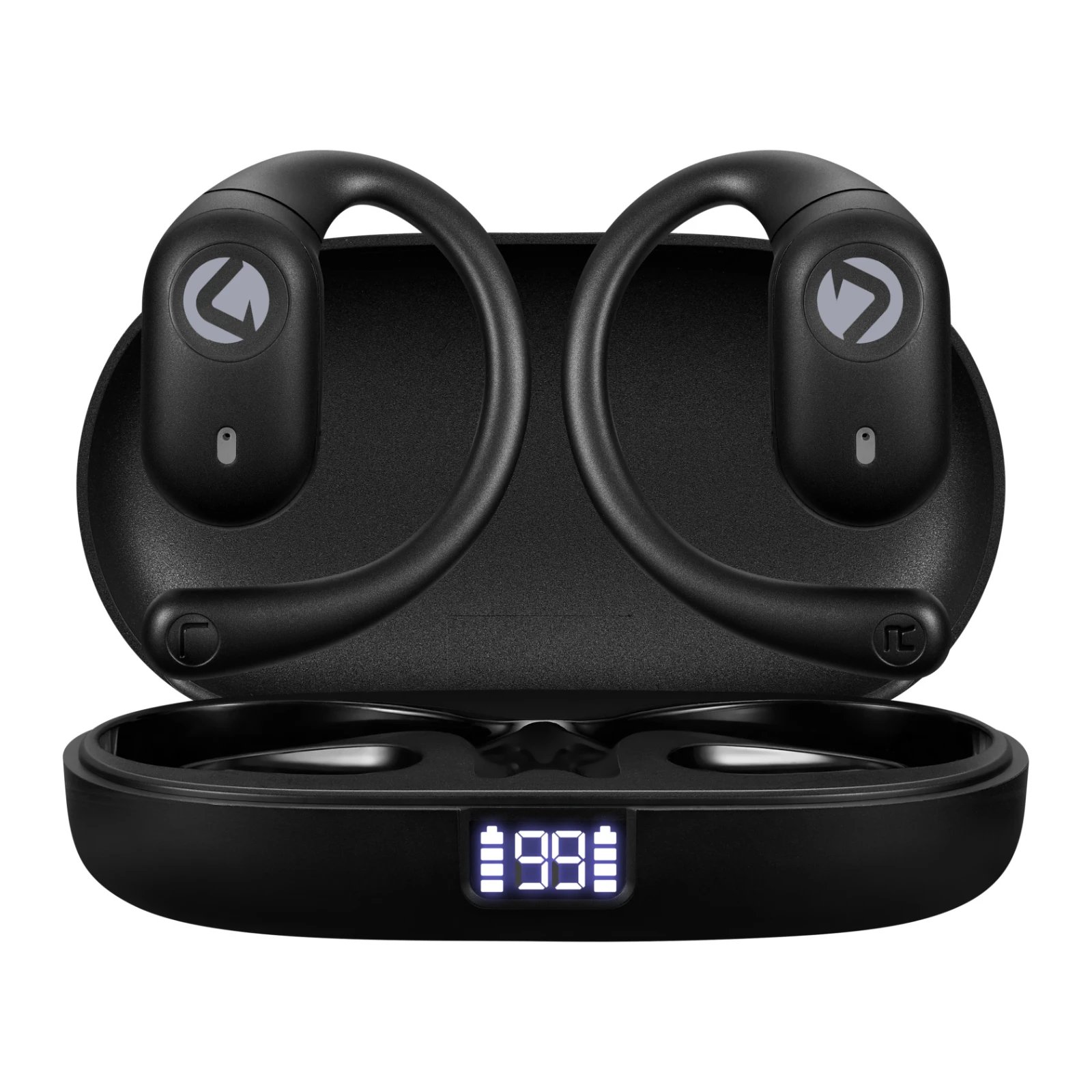 Volkano Stride 2 Open-ear oordopjes – Zwart