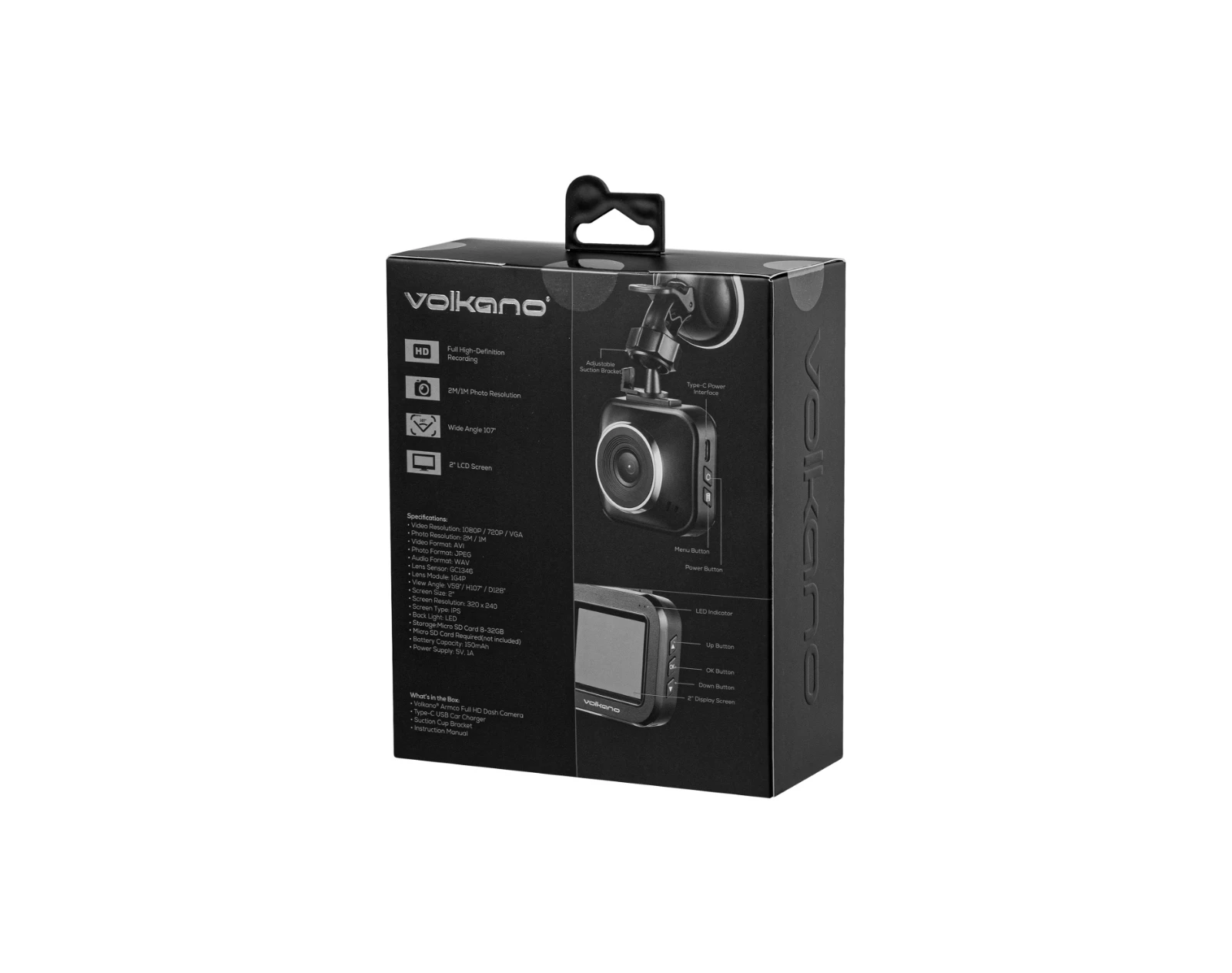 Volkano Armco Dashcam