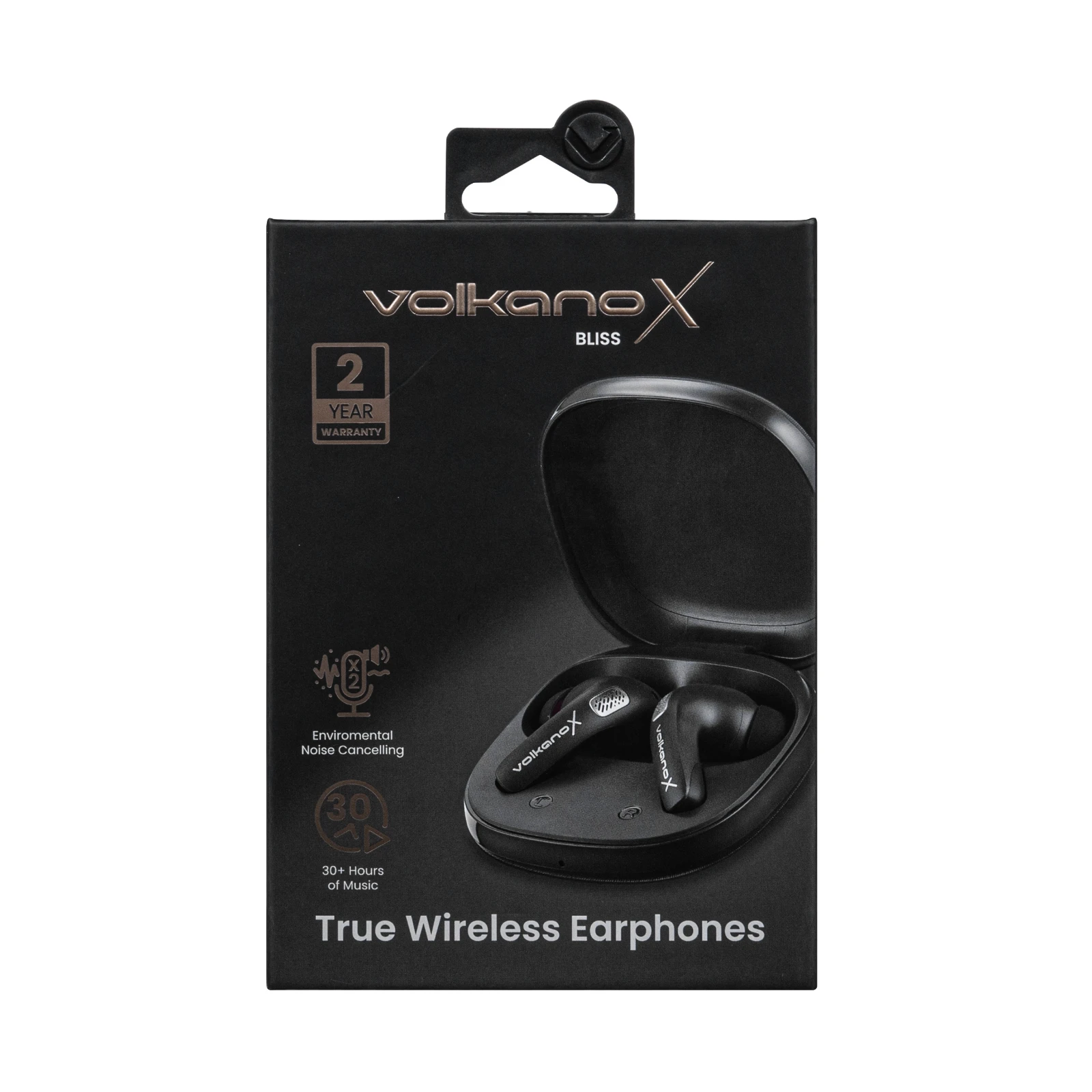 VolkanoX Bliss Draadloze oordopjes – ANC – Zwart
