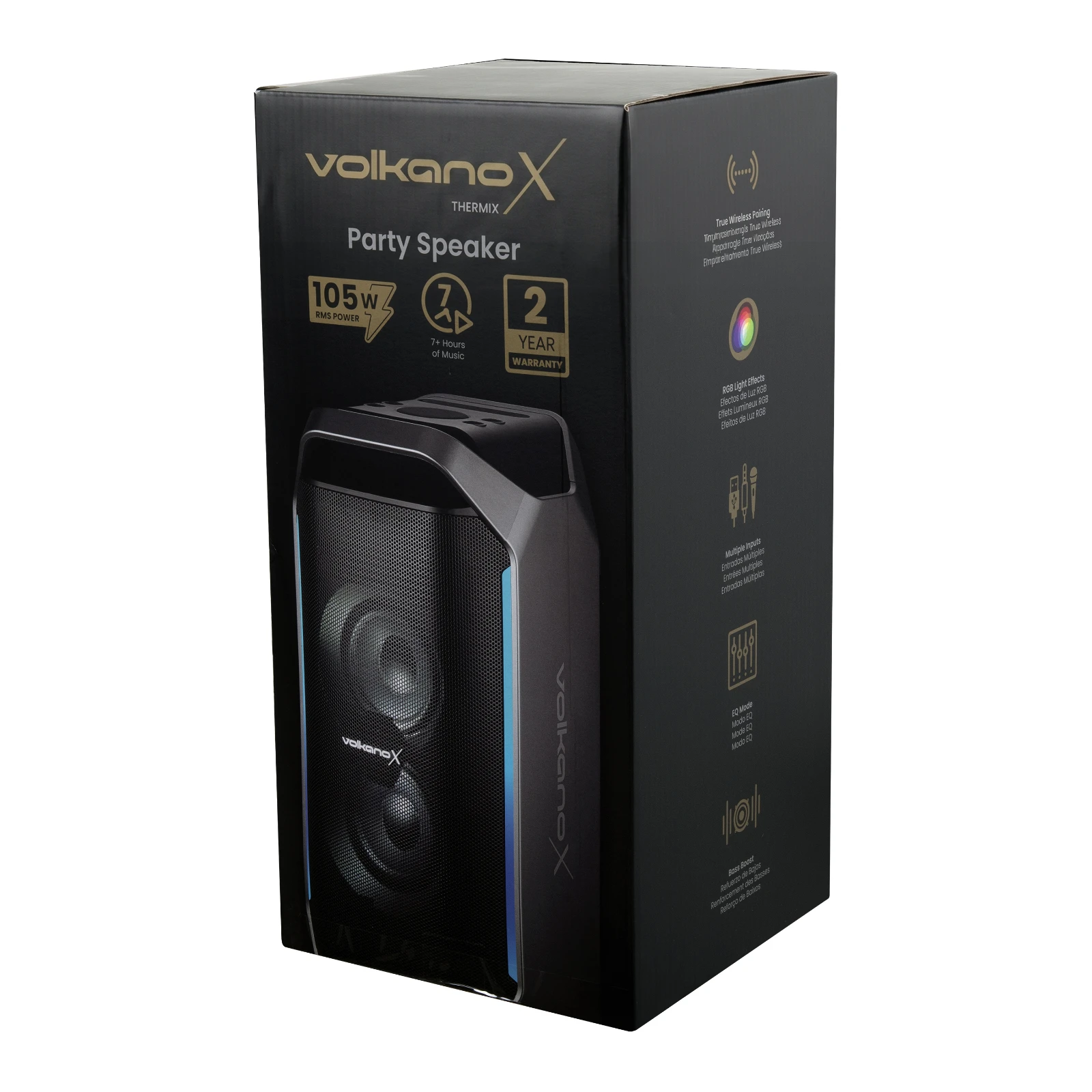 VolkanoX Thermix Party speaker – 105 W