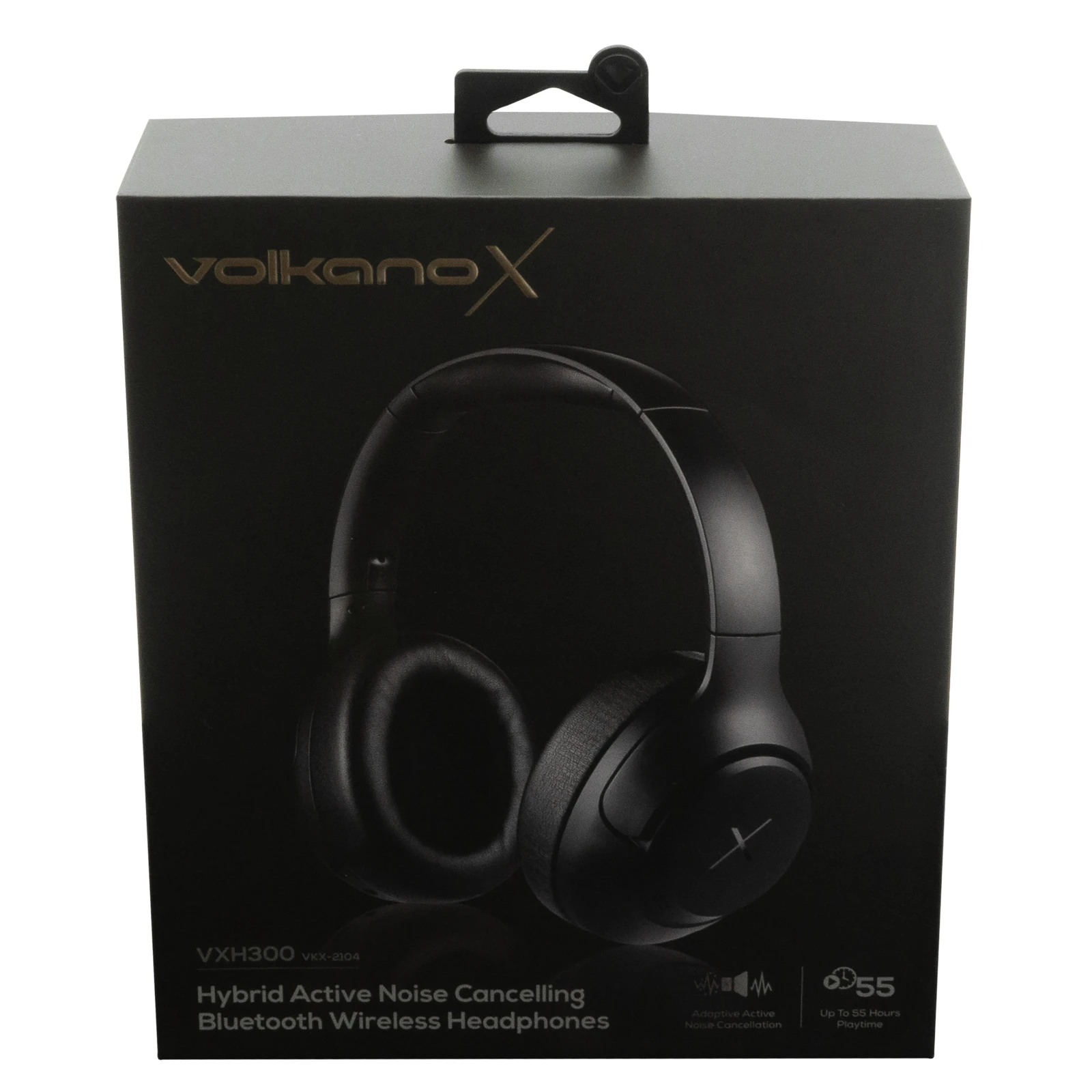 VolkanoX VXH300 Draadloze koptelefoon – Hybride ANC – Zwart