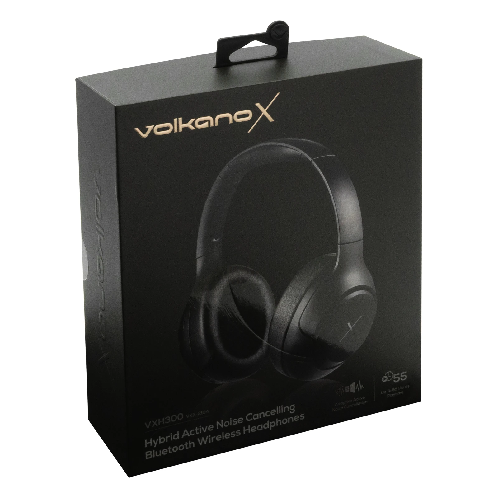 VolkanoX VXH300 Draadloze koptelefoon – Hybride ANC – Zwart