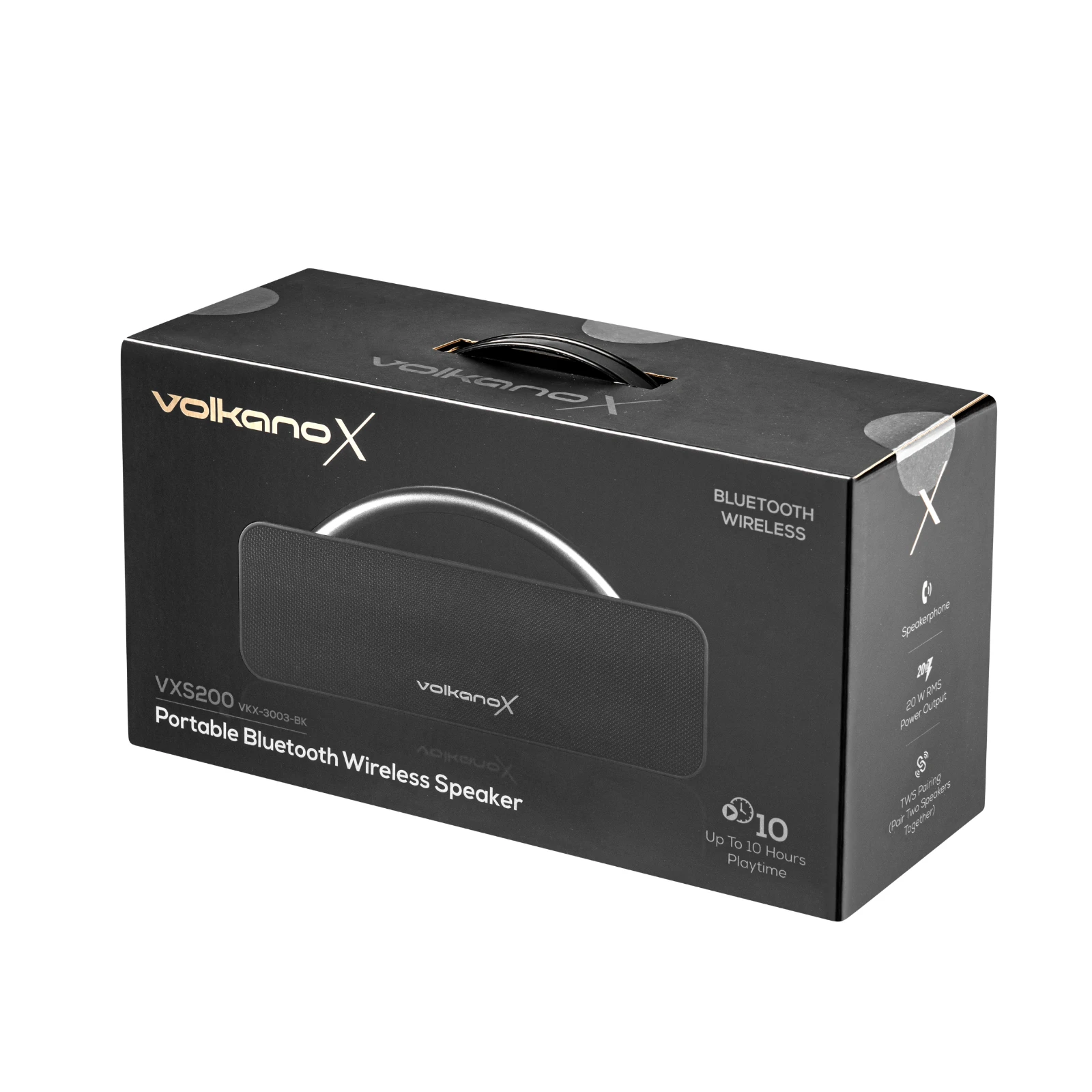 VolkanoX VXS200 Bluetooth speaker – 20 W – Zwart