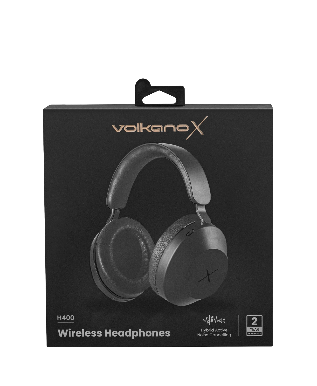VolkanoX H400 Draadloze koptelefoon – Hybride ANC – Zwart