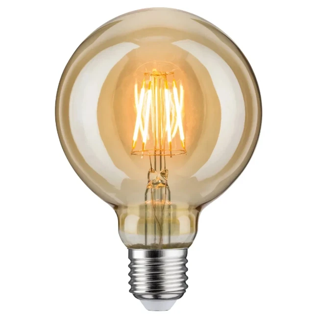 Paulmann LED-filament Globe E27 G95 6,5W 1700K Goud