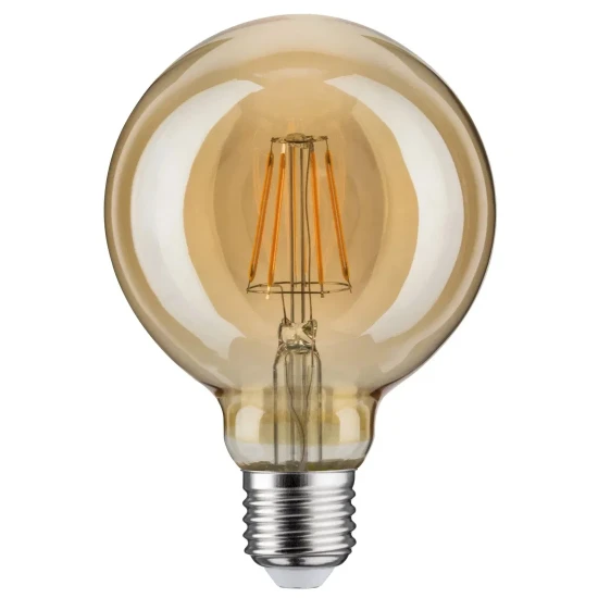 Paulmann LED-filament Globe E27 G95 6,5W 1700K Goud
