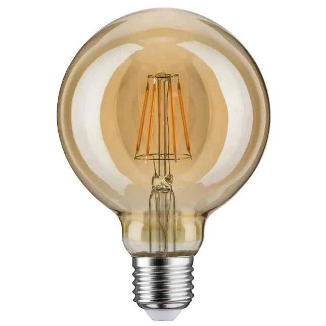Paulmann LED-filament Globe E27 G95 6,5W 1700K Goud