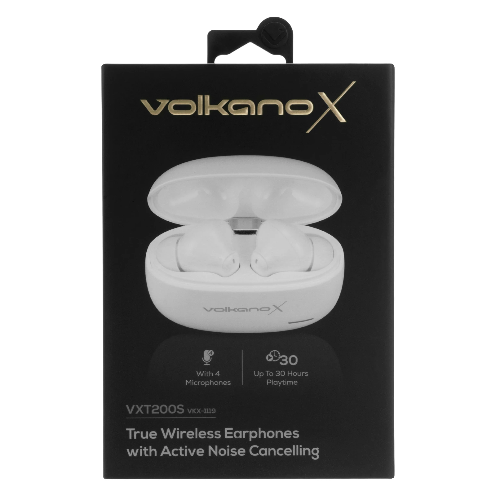 VolkanoX VXT200S Draadloze oordopjes – Hybride ANC – Wit